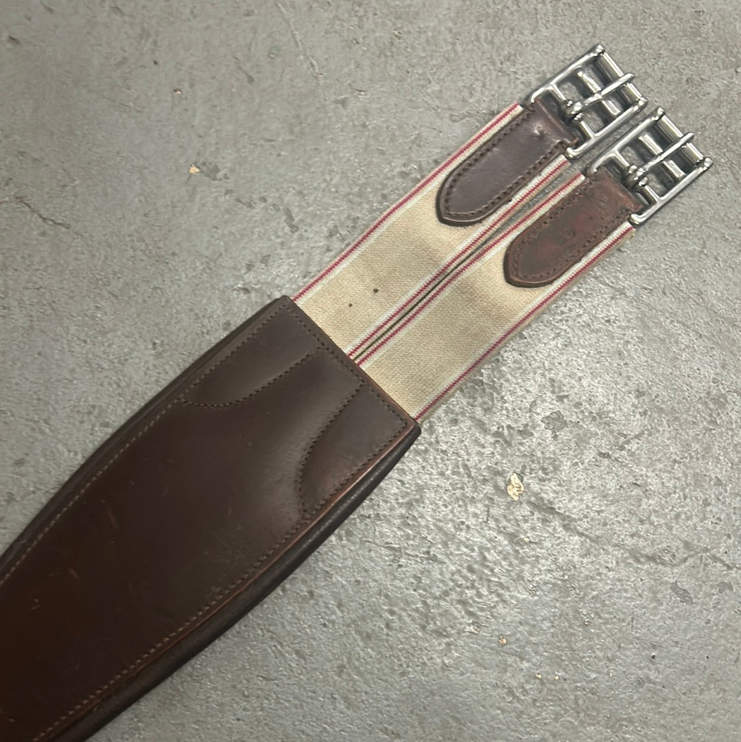 English Leather Girth 48"-English Girth-Consignment-Evolution Equestrian Co.