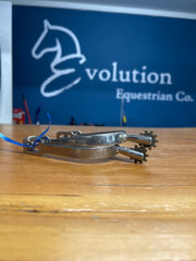 English Spurs with Rowels-Spurs-Consignment-Evolution Equestrian Co.