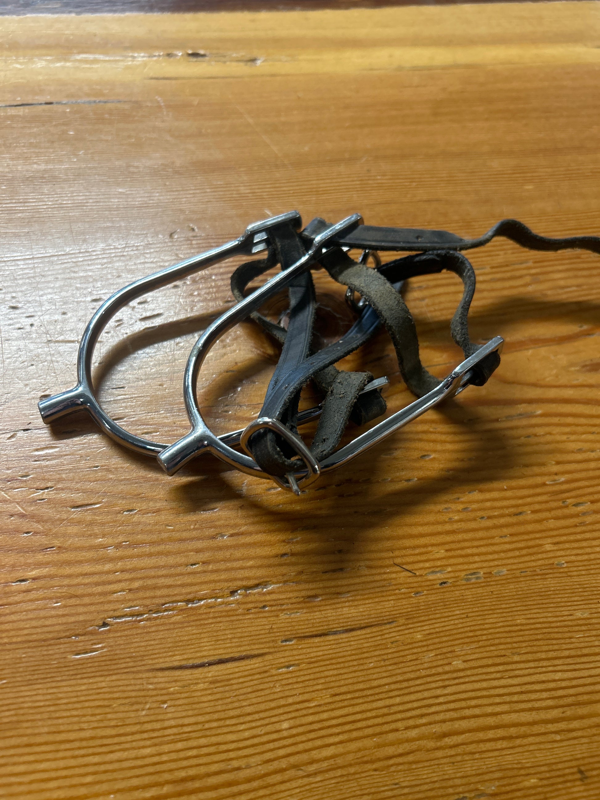 English Spurs with Straps-Spurs-Consignment-Evolution Equestrian Co.