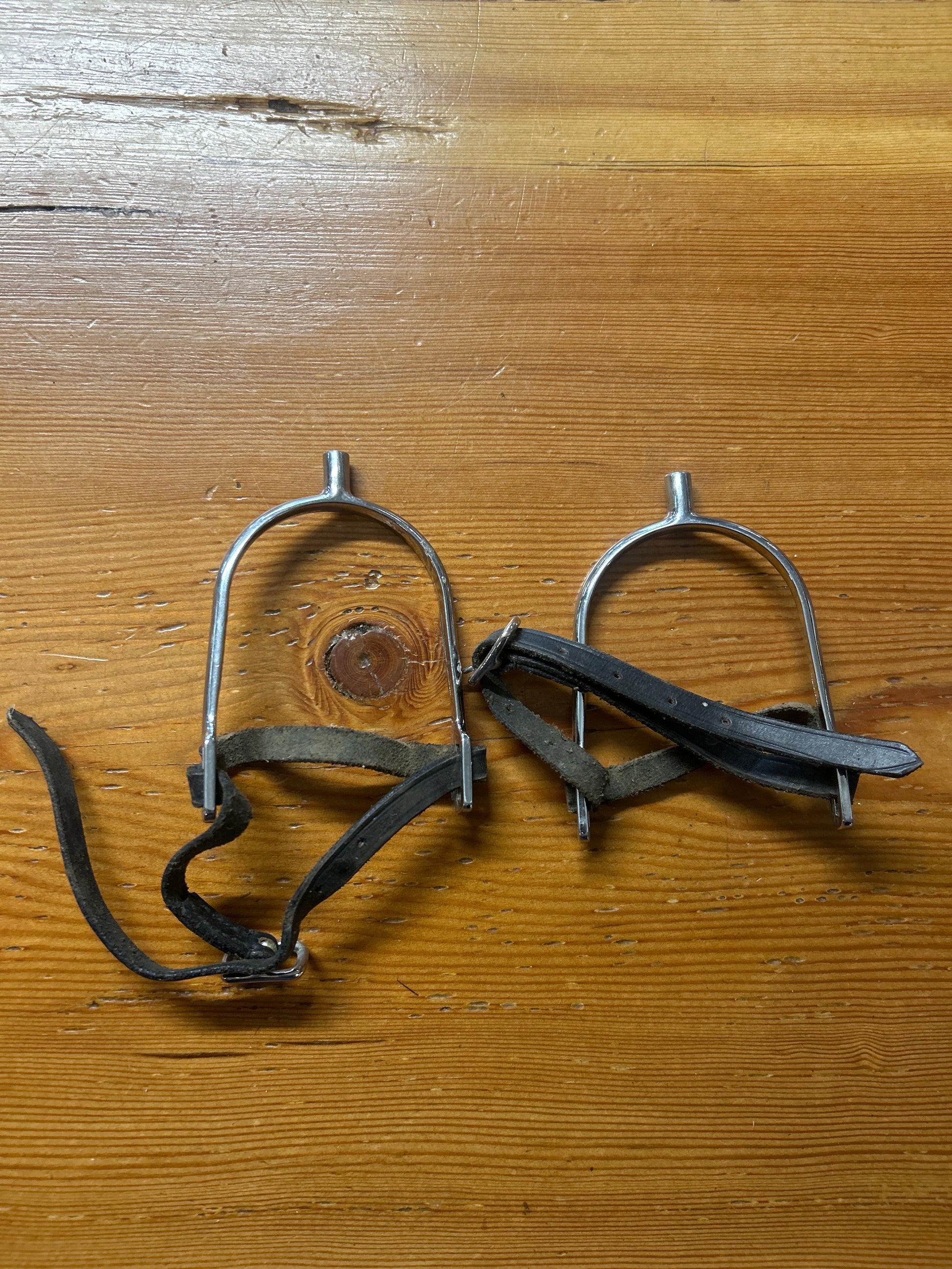 English Spurs with Straps-Spurs-Consignment-Evolution Equestrian Co.