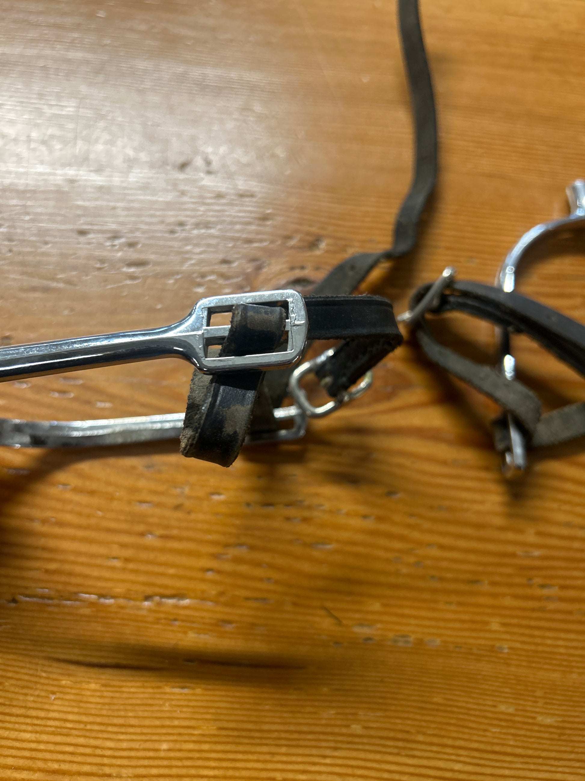 English Spurs with Straps-Spurs-Consignment-Evolution Equestrian Co.