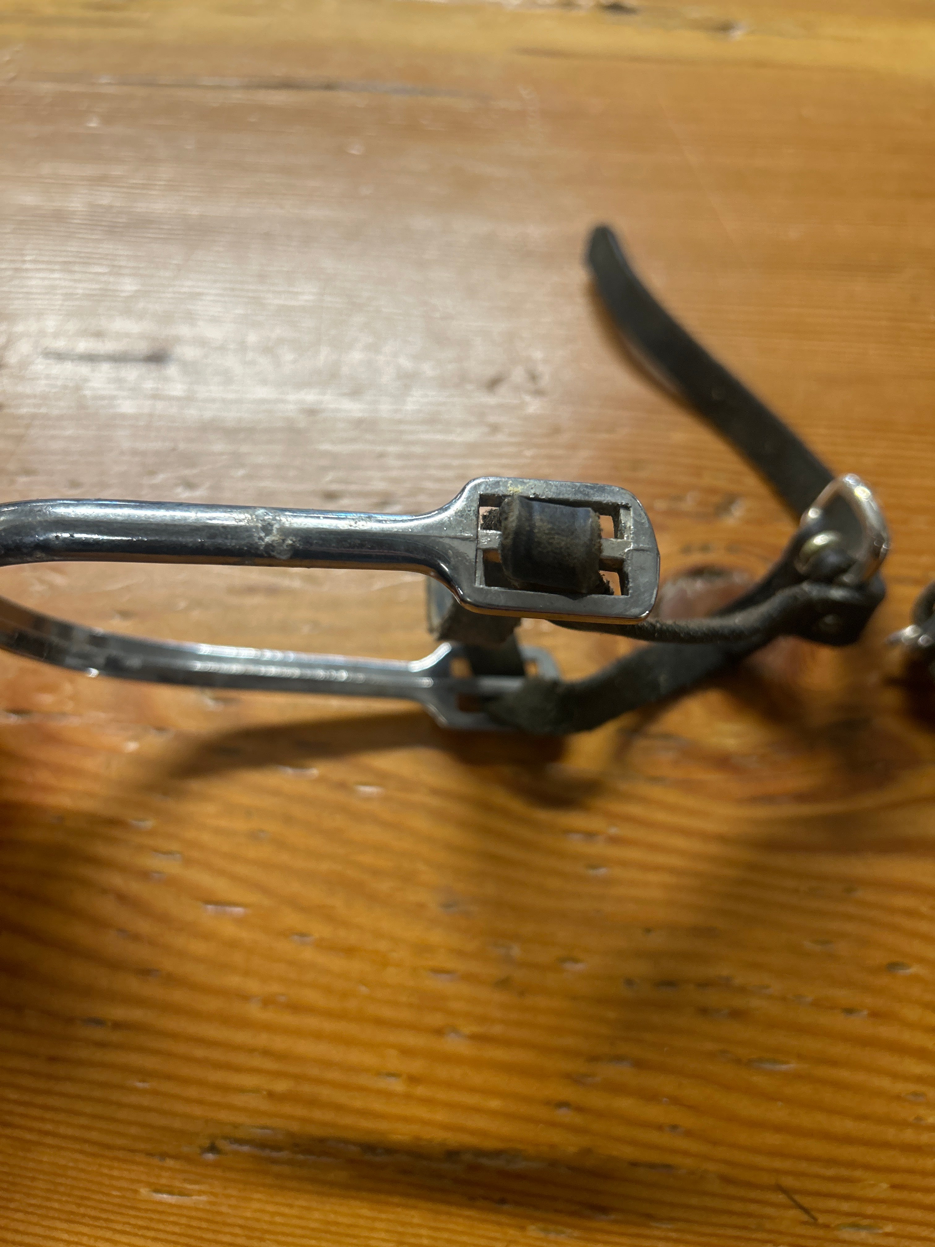 English Spurs with Straps-Spurs-Consignment-Evolution Equestrian Co.