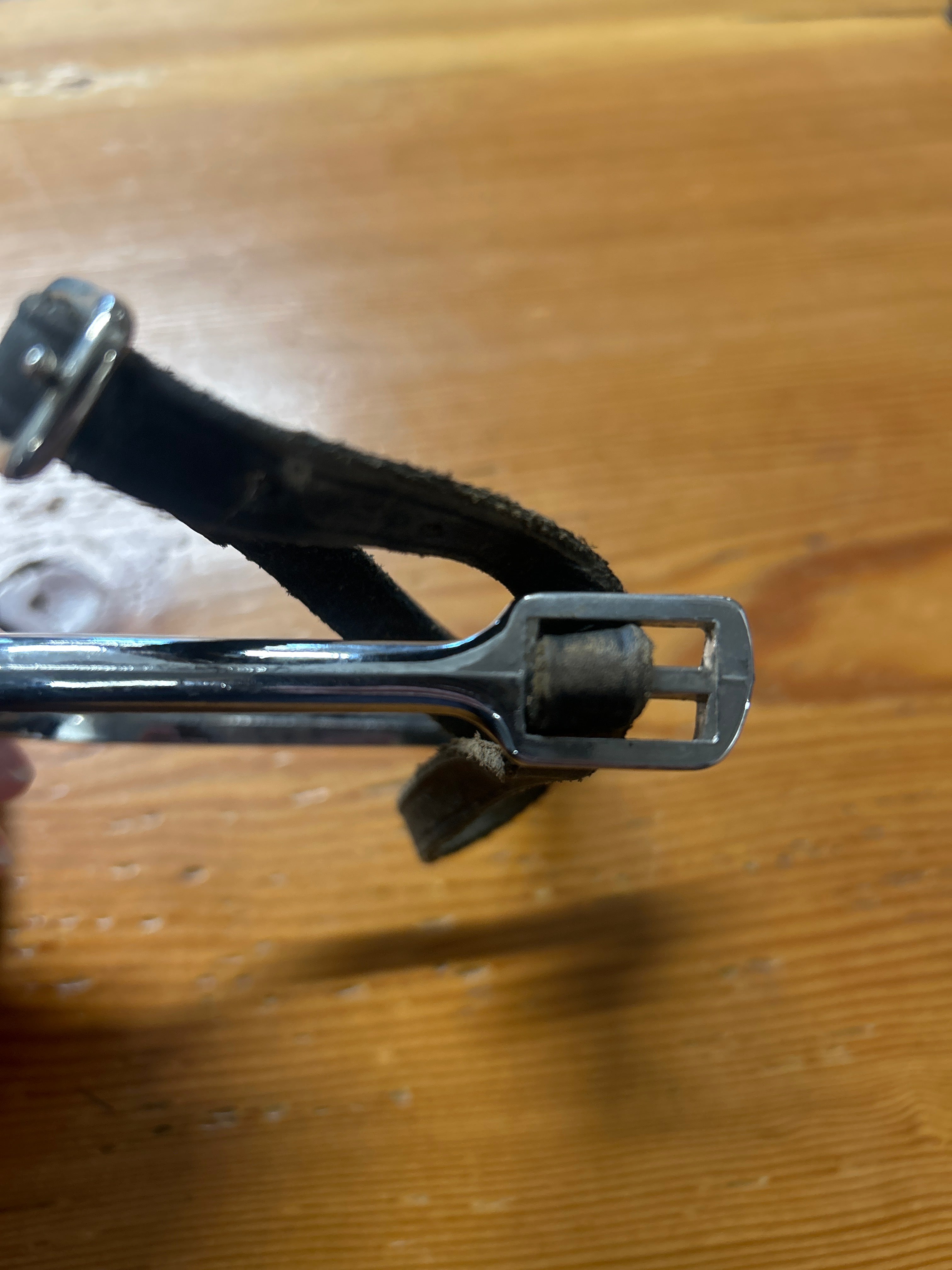 English Spurs with Straps-Spurs-Consignment-Evolution Equestrian Co.