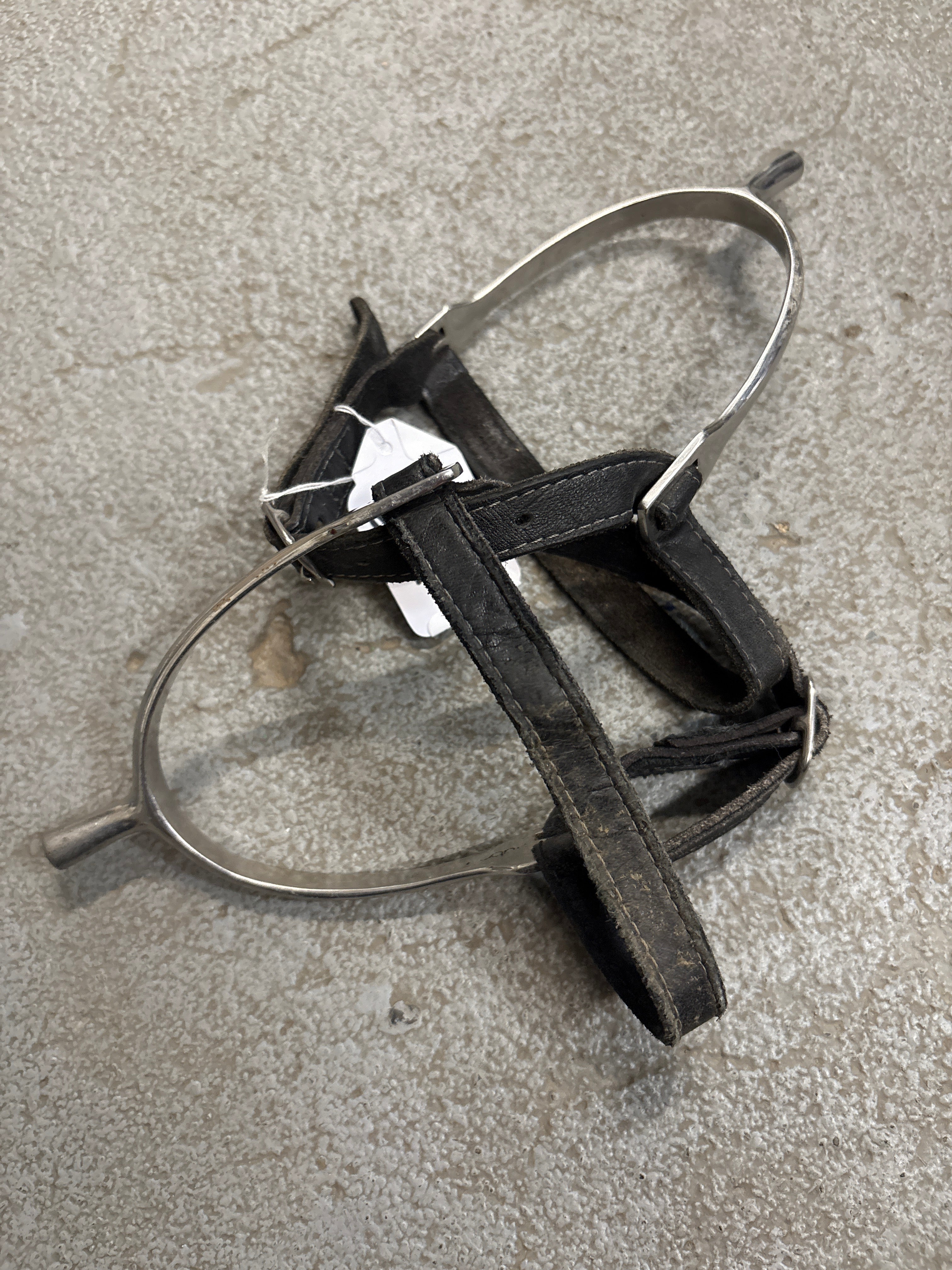 English Spurs with Straps-Spurs-Consignment-Evolution Equestrian Co.