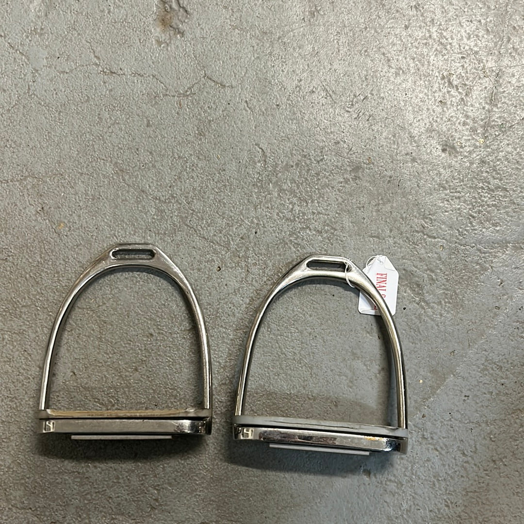 English Stirrup Irons 4-3/4"-English Stirrups-Consignment-Evolution Equestrian Co.