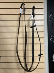 English Web Reins with Hand Stops-Reins-Consignment-Evolution Equestrian Co.