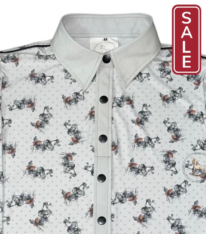 Equestriess Atelier Vaquera Shirt le chariot-Riding Shirts-Consignment-XSmall-Evolution Equestrian Co.