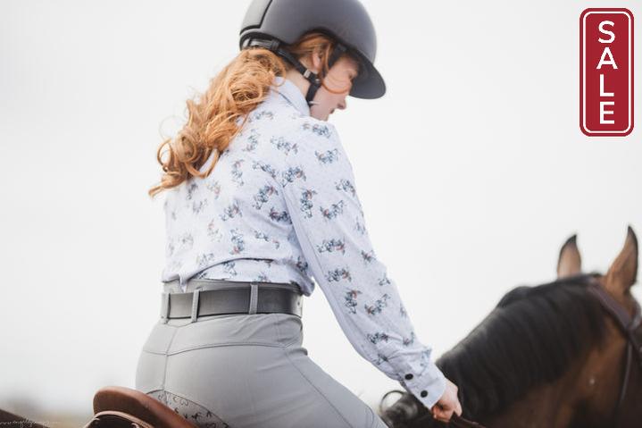 Equestriess Atelier Vaquera Shirt le chariot-Riding Shirts-Consignment-XSmall-Evolution Equestrian Co.