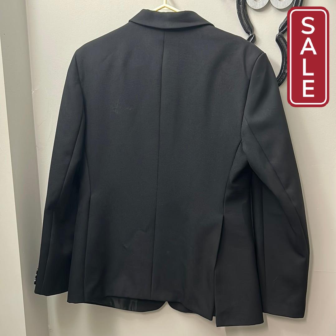 Equicomfort Black Show Jacket 16-Riding Clothes-Consignment-Evolution Equestrian Co.