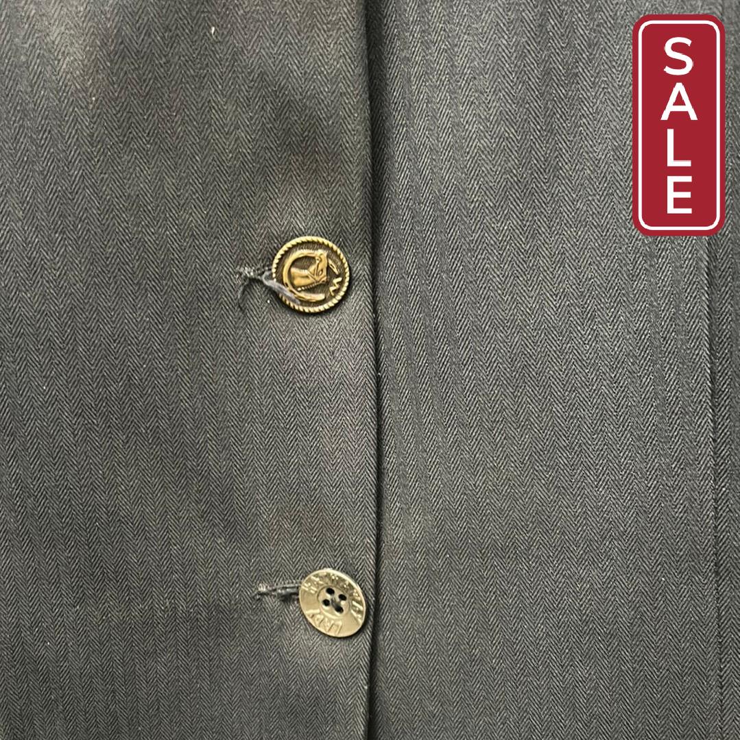 Equicomfort Navy Show Jacket 14-Riding Clothes-Consignment-Evolution Equestrian Co.