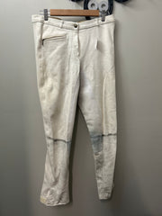 Equicomfort White Full Seat Breeches 32-Breeches-Consignment-Evolution Equestrian Co.