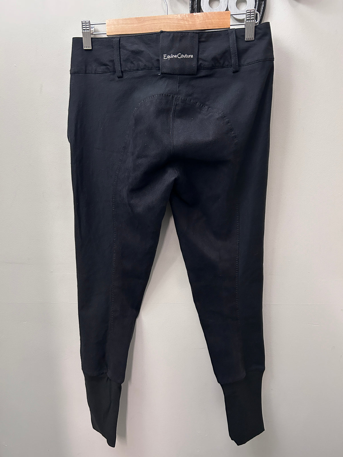 Equine Couture Black Full Seat Breeches 28-Breeches-Consignment-Evolution Equestrian Co.