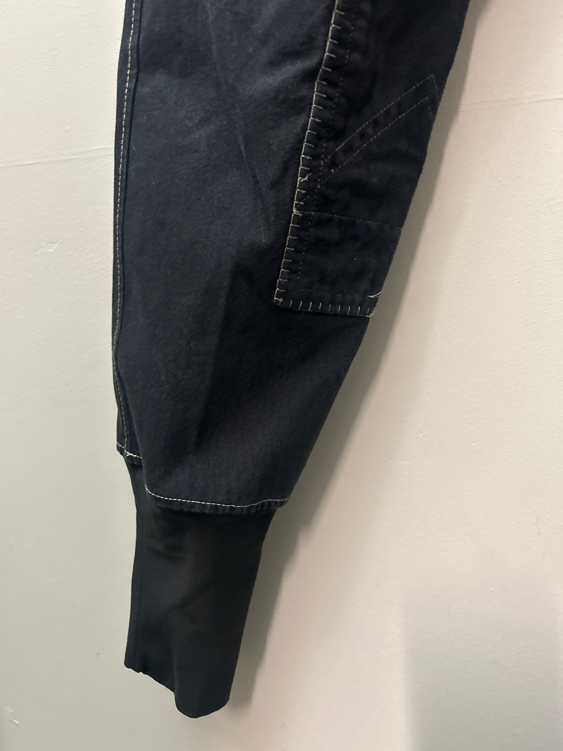 Equine Couture Full Seat Breeches Black 32-Breeches-Consignment-Evolution Equestrian Co.