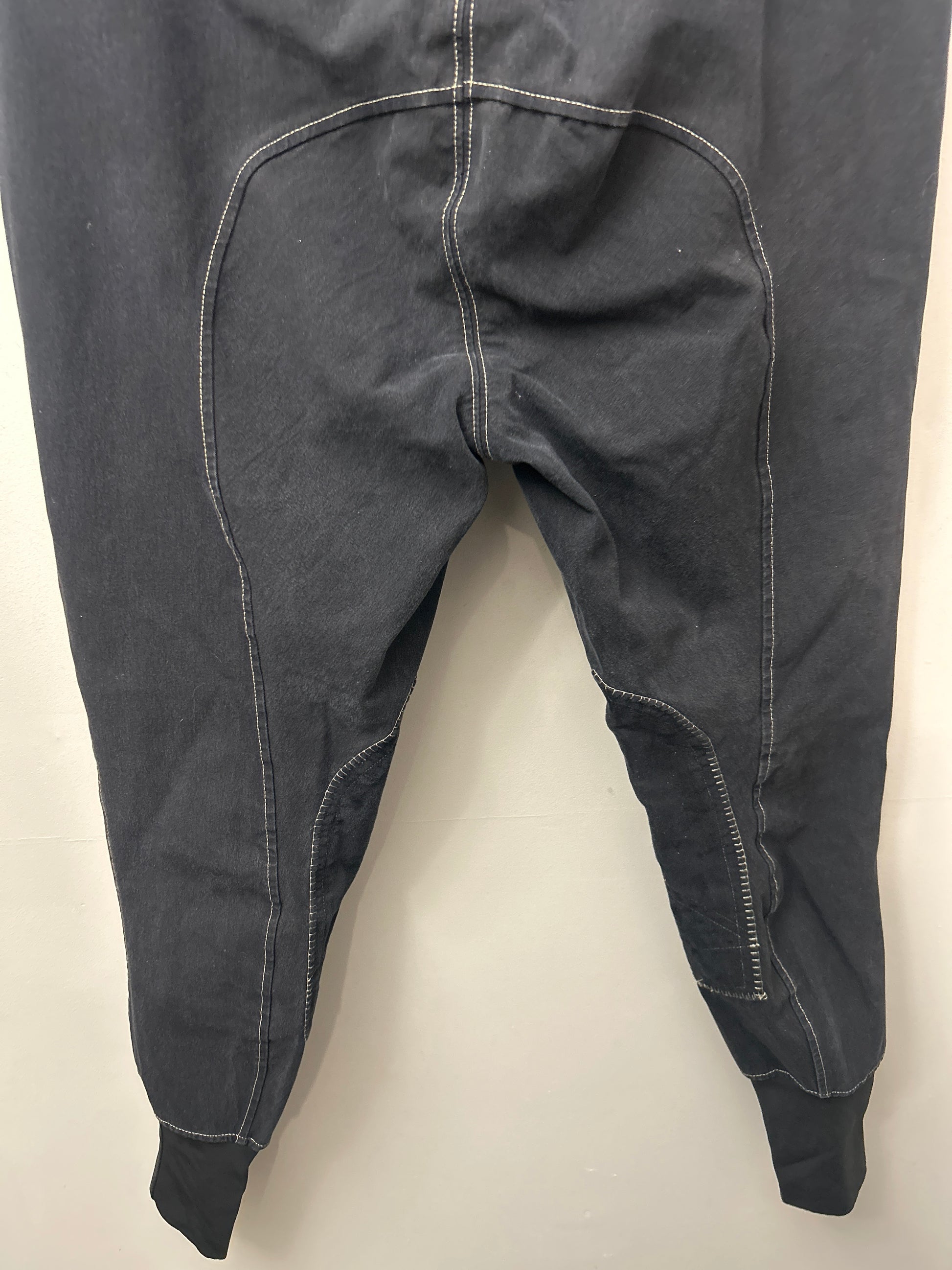 Equine Couture Full Seat Breeches Black 32-Breeches-Consignment-Evolution Equestrian Co.