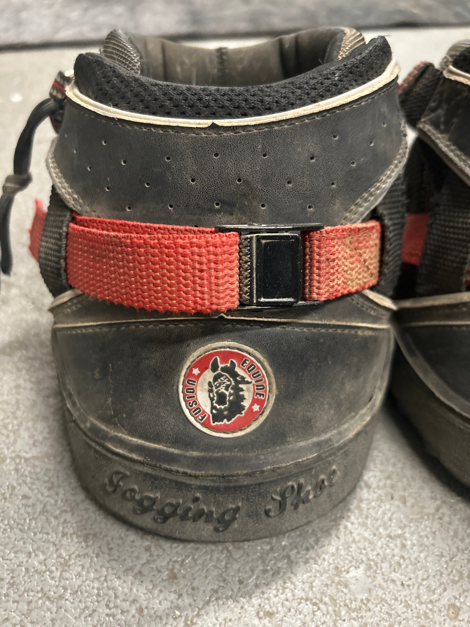 Equine Fushion Jogging Hoof Boots 12-Hoof Boots-Consignment-Evolution Equestrian Co.