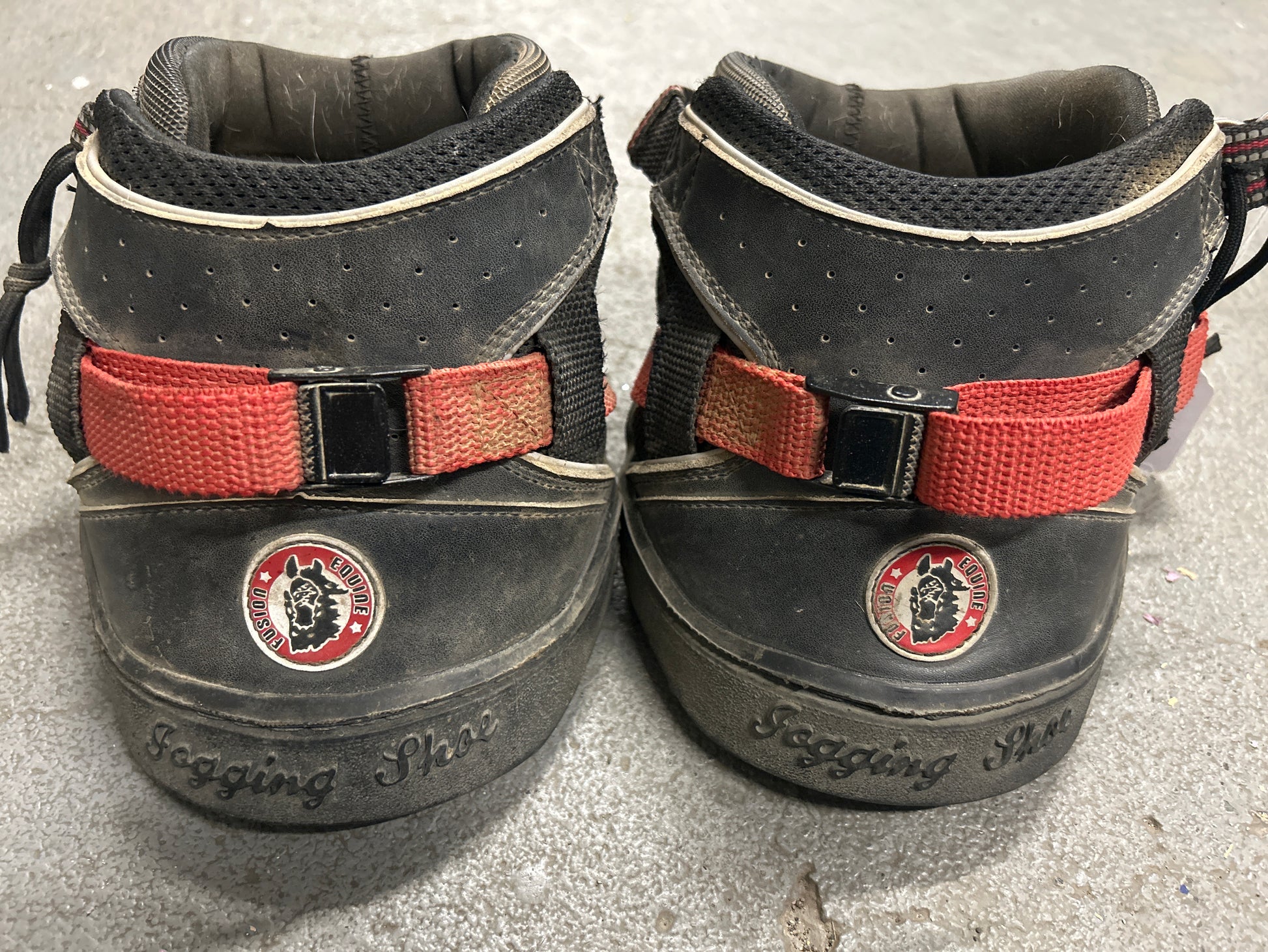 Equine Fushion Jogging Hoof Boots 12-Hoof Boots-Consignment-Evolution Equestrian Co.