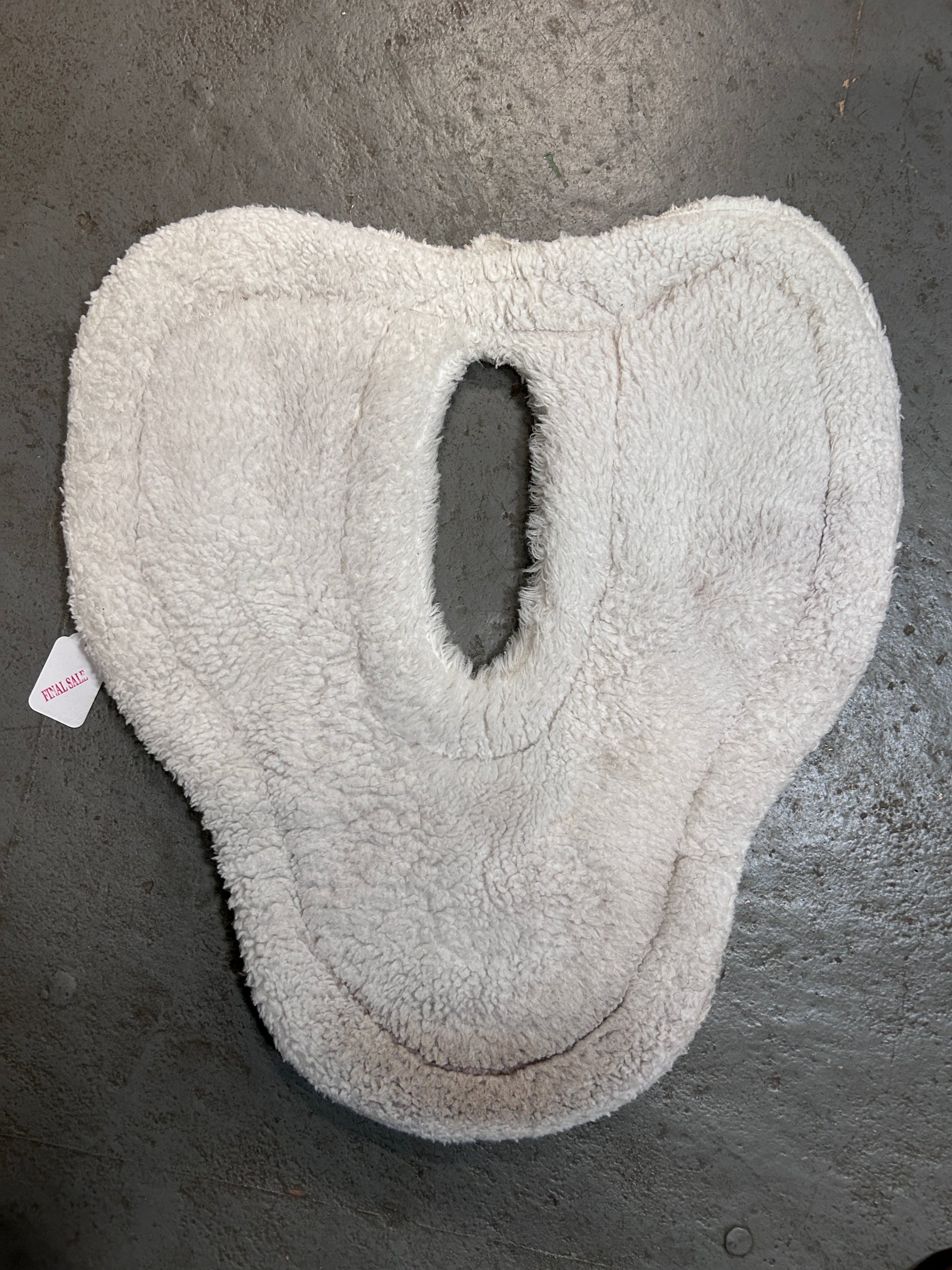 Equipe Wither Relief Fleece Half Pad-English Saddle Pad-Consignment-Evolution Equestrian Co.