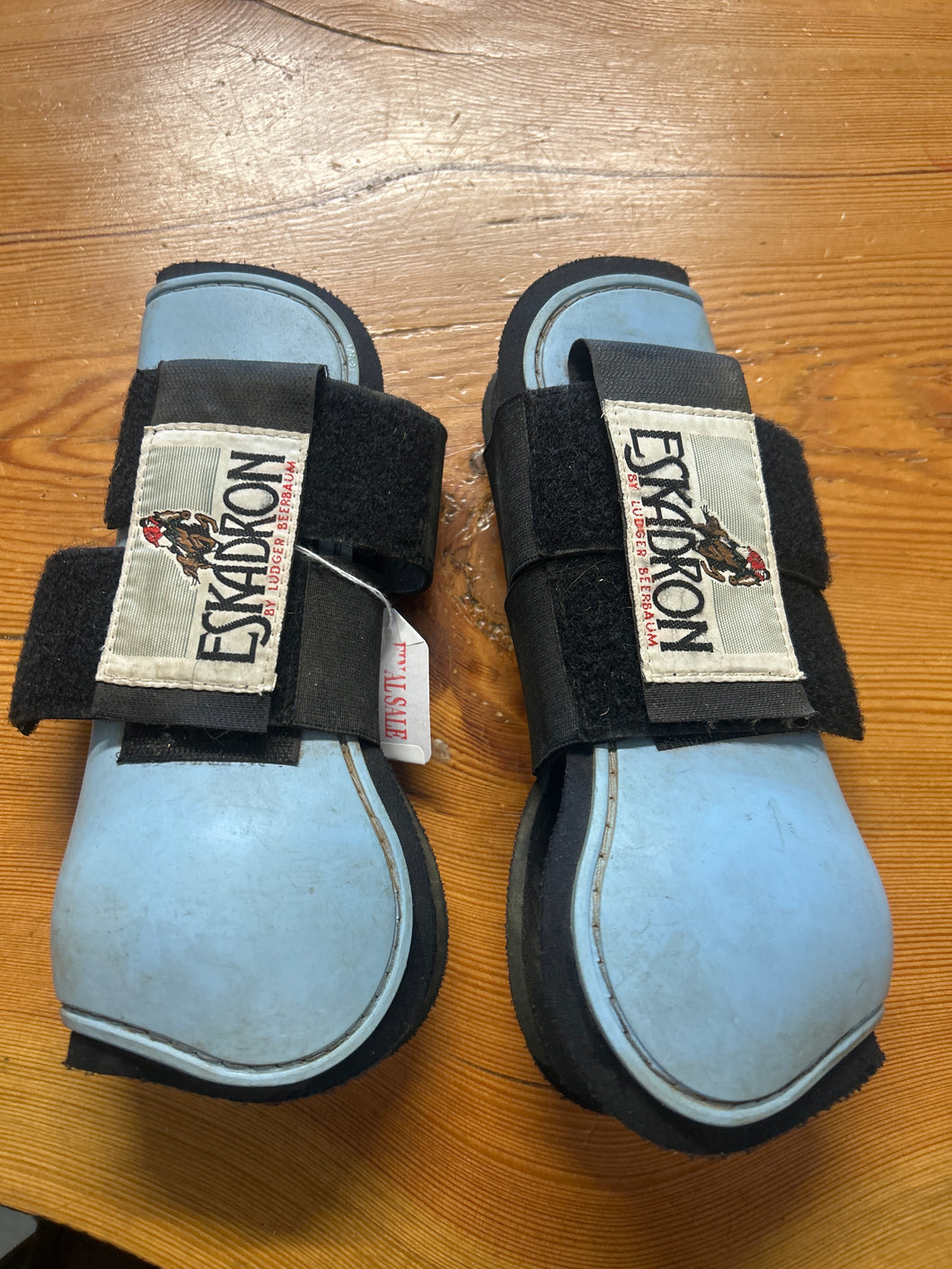 Eskadron Light Blue Open Fronts-Horse Boots-Consignment-Evolution Equestrian Co.