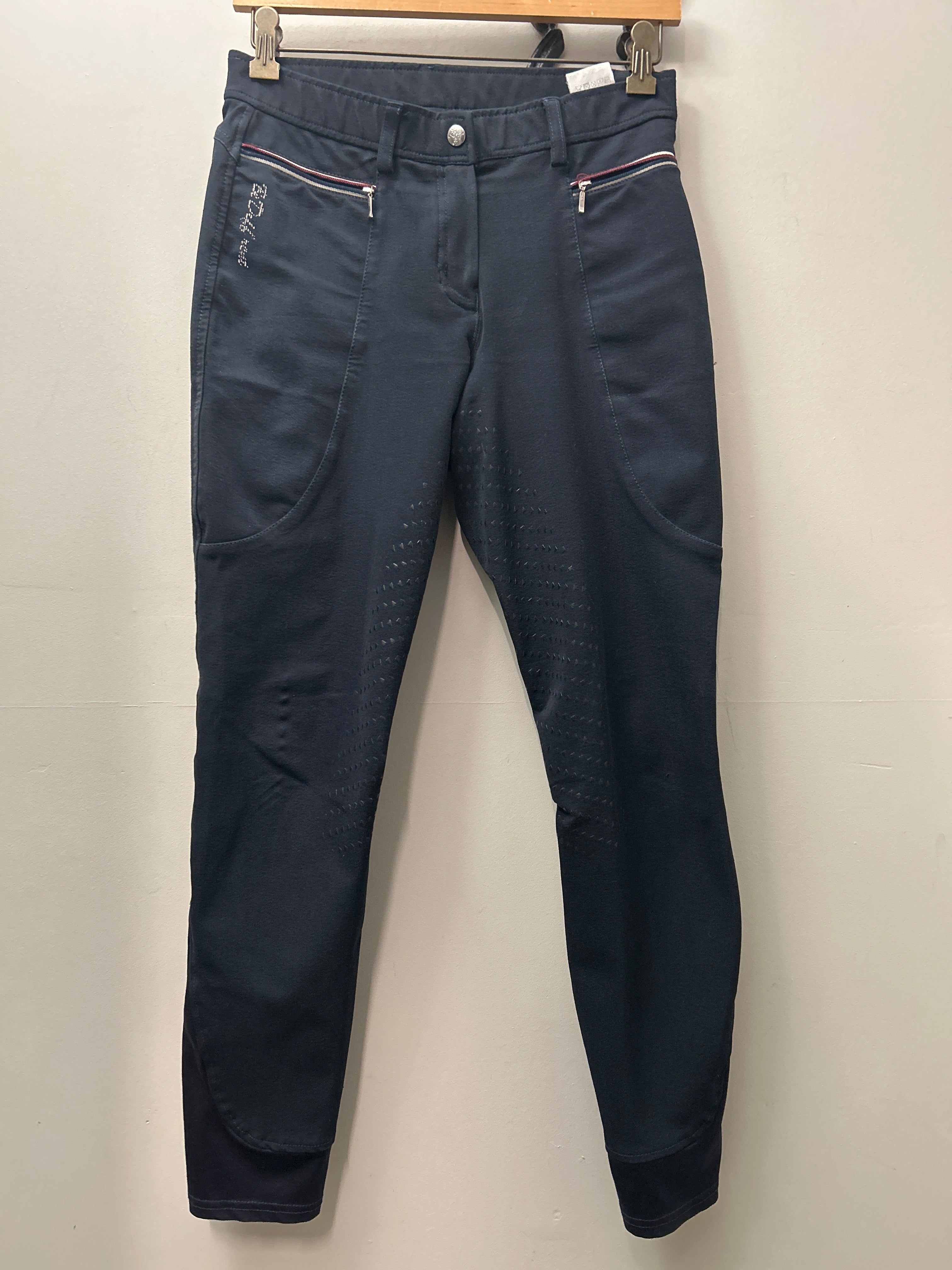 Euro-Star Navy Full Seat Breeches 30-Breeches-Consignment-Evolution Equestrian Co.