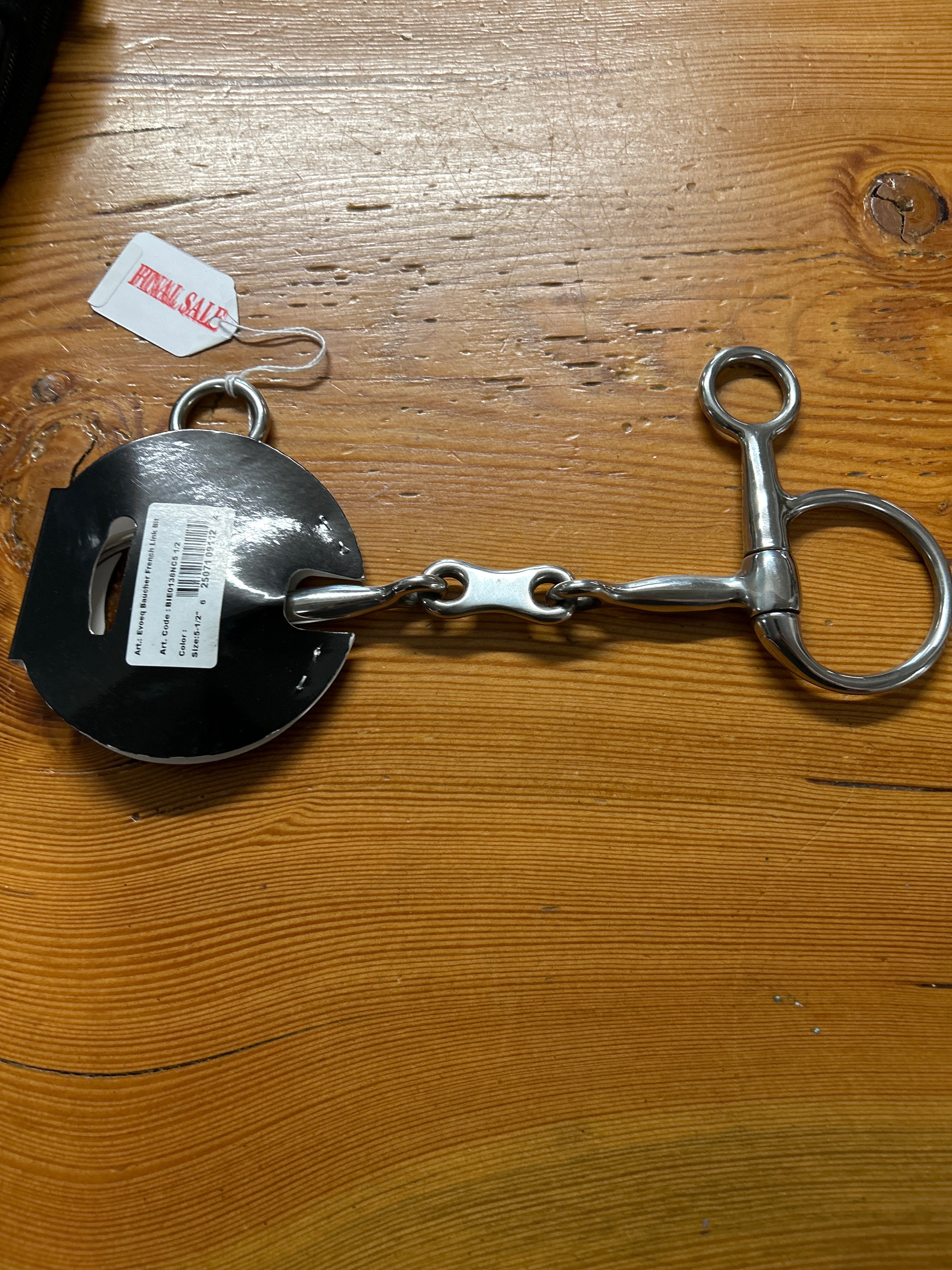EvoEq Baucher French Link Bit 5.5"-Bit-Consignment-Evolution Equestrian Co.