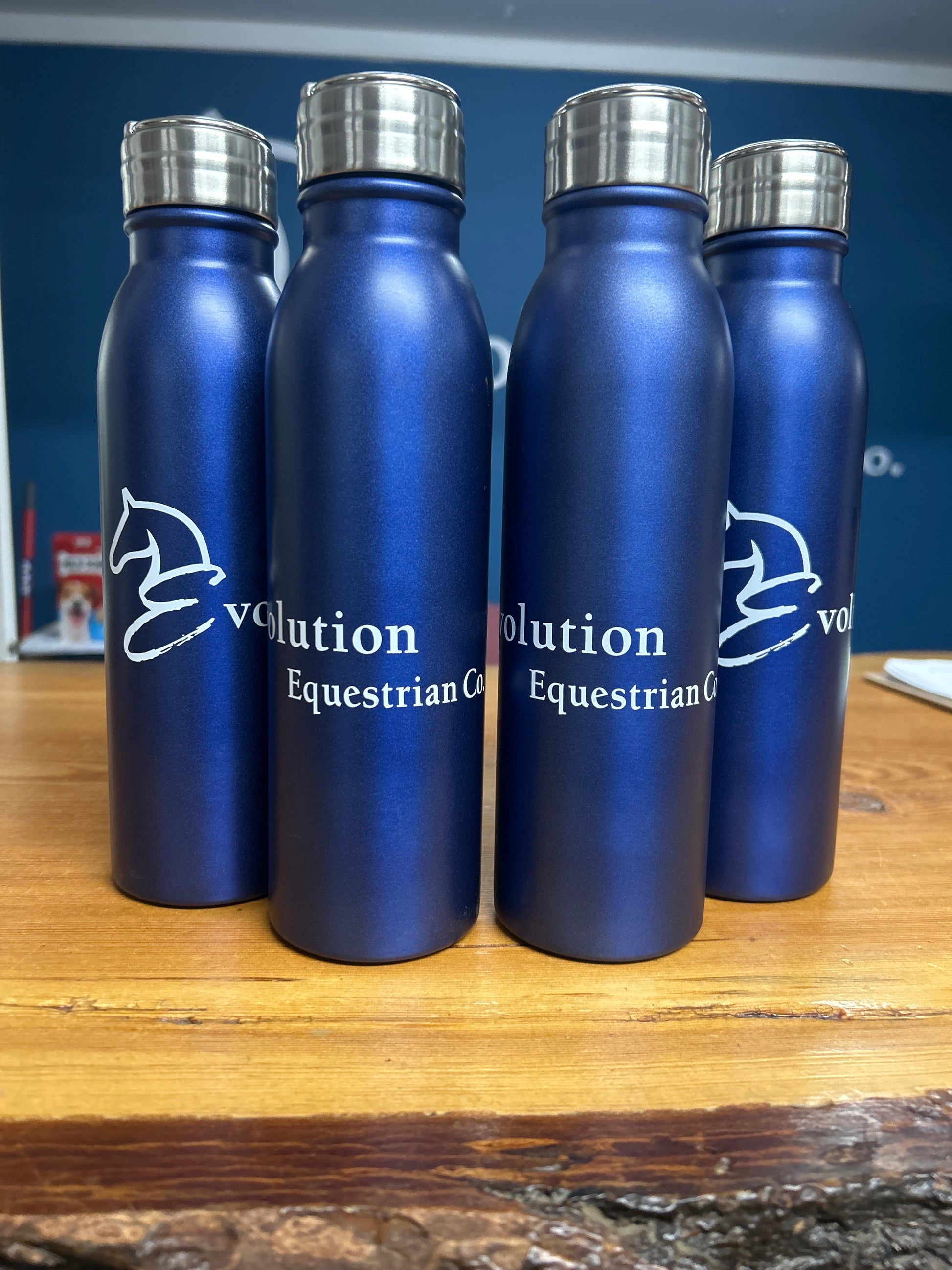 Evolution Equestrian Stainless Water Bottles-Water Bottle-4imprints-Evolution Equestrian Co.