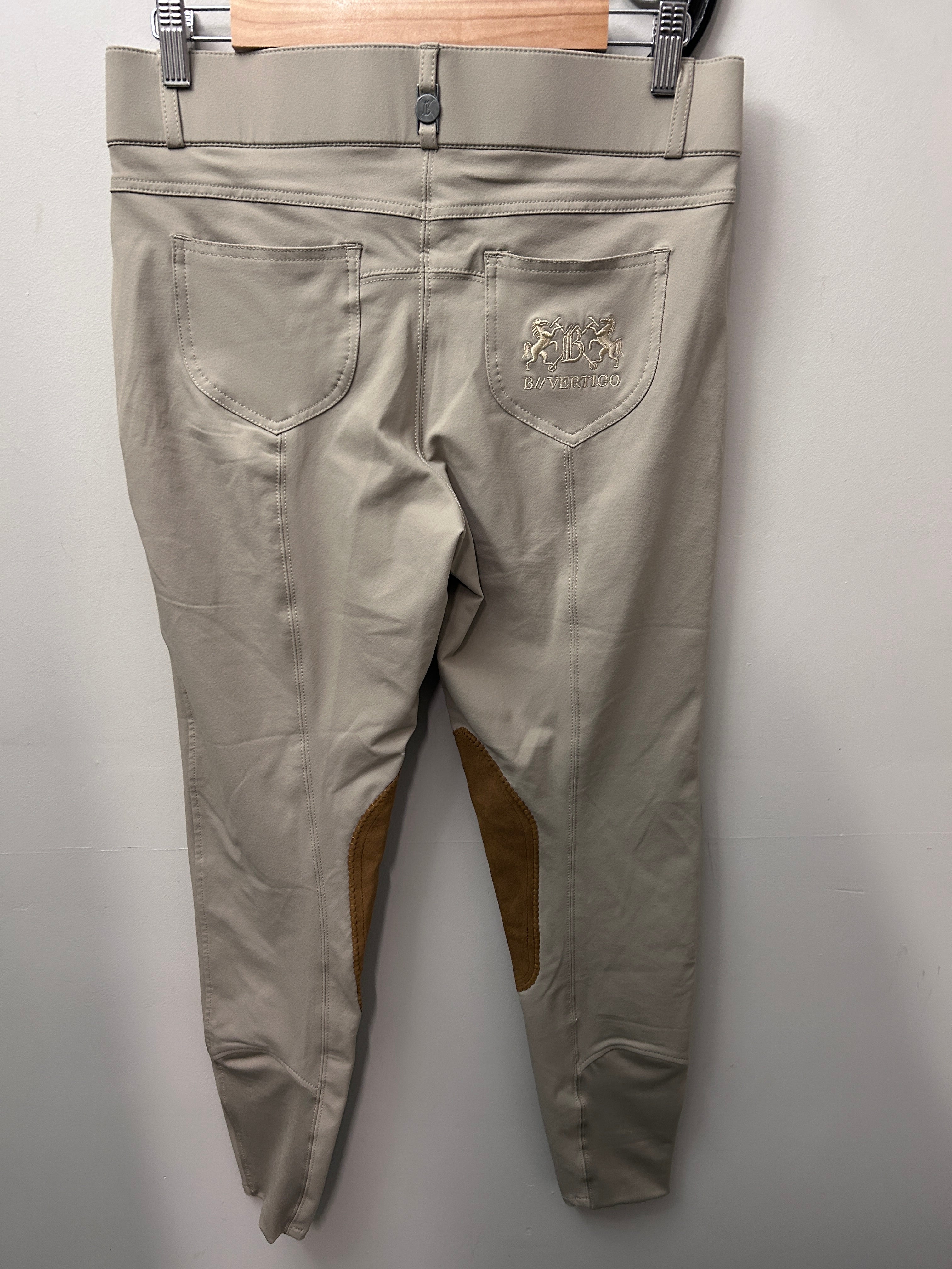 B Vertigo Kimberley Show Knee Patch Breeches 28