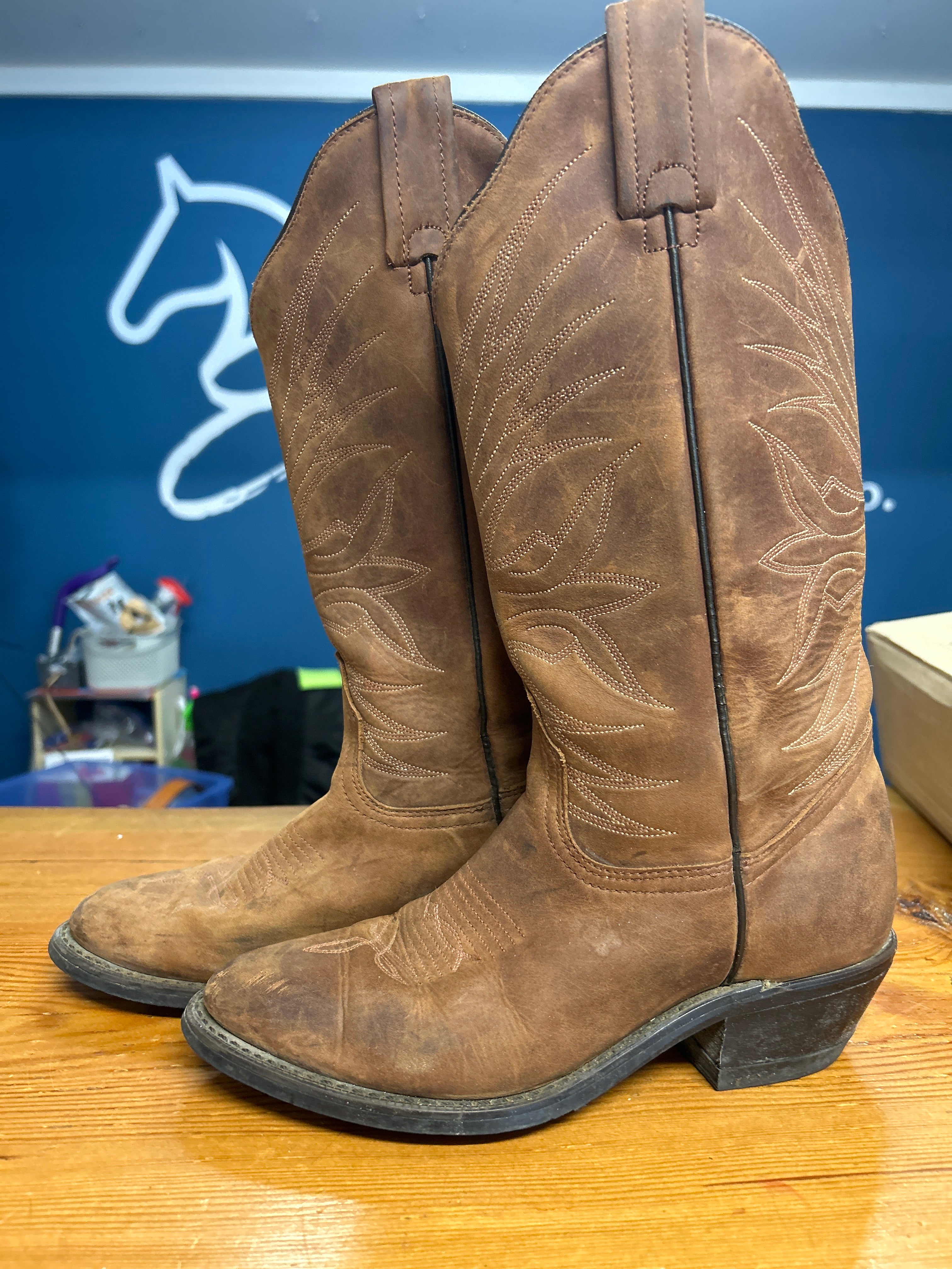 Canada West Cowboy Boots 7