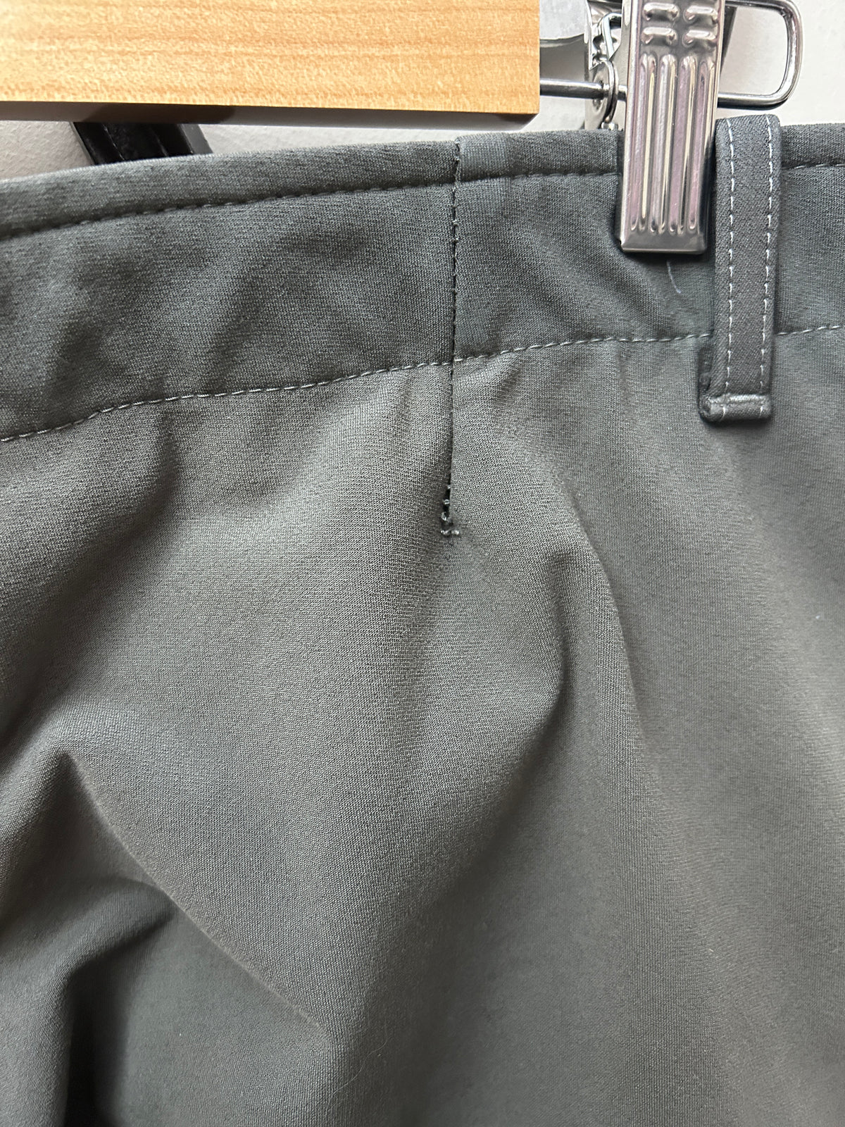 Elation Platinum Side Zip Grey Breeches 30