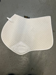 Shires Performance White English Saddle Pad