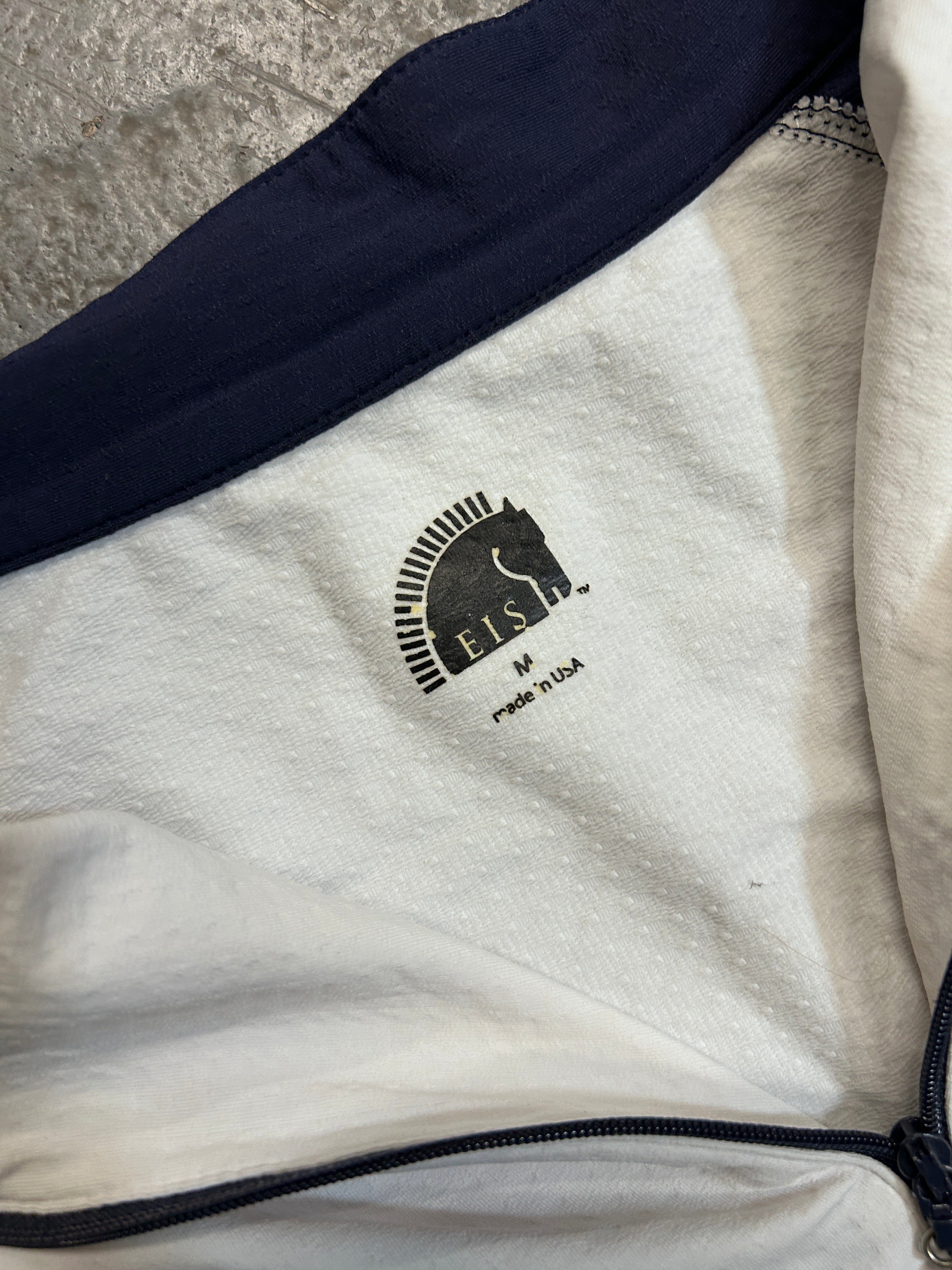 EIS Navy and White Sunshirt Medium