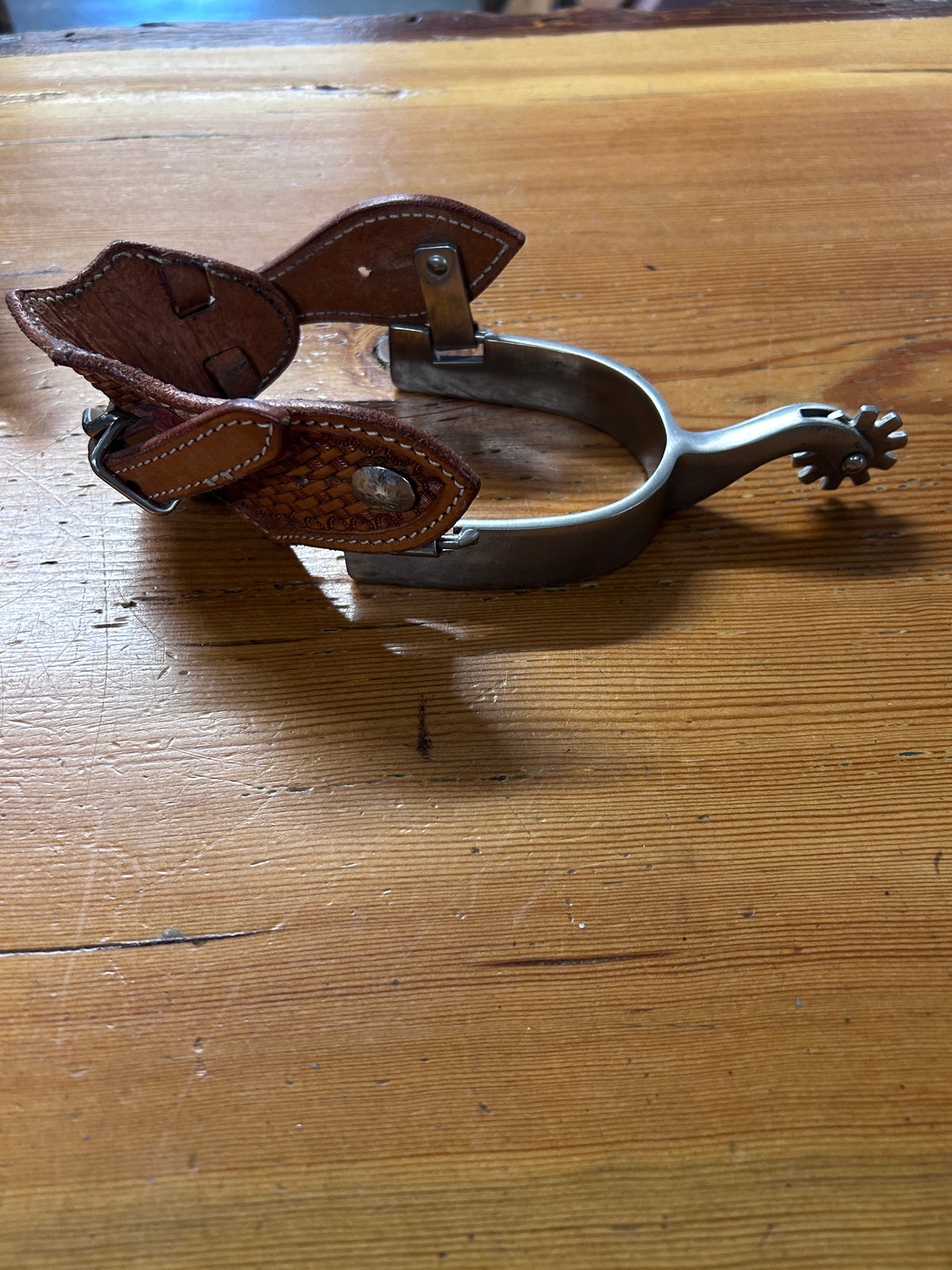 Men's Western Spurs with Straps