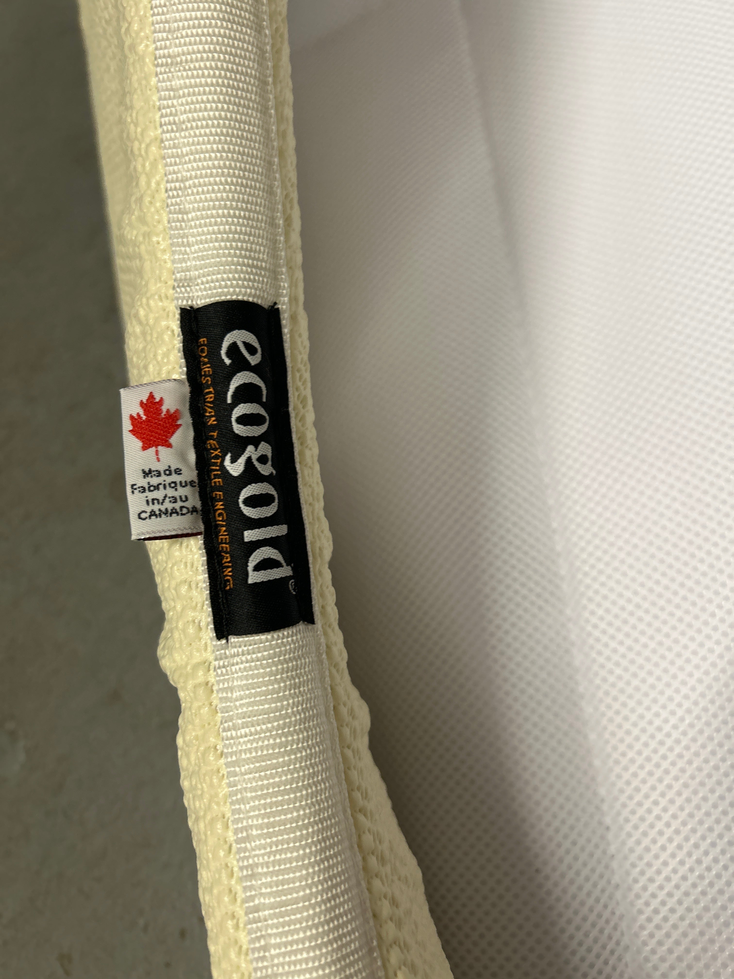 EcoGold Dressage Pad White