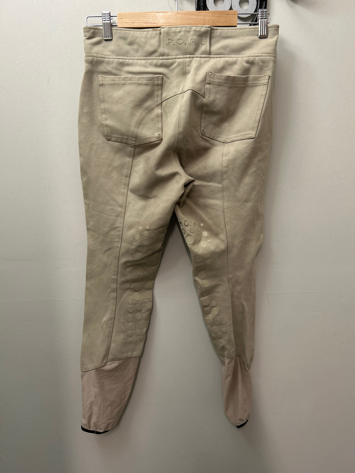FOAL Tan Pull On Breeches Large