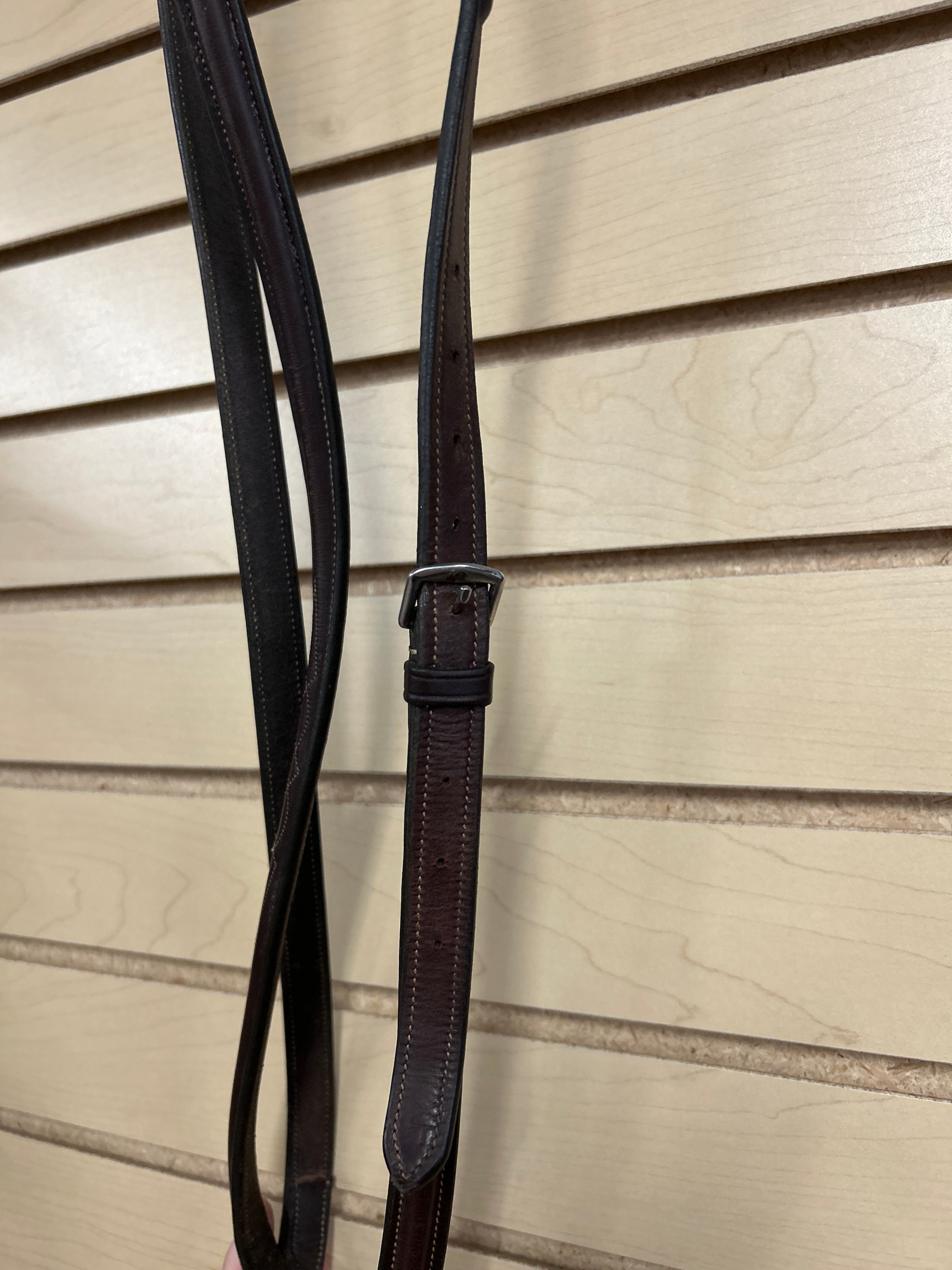 Fancy Stitched Standing Martingale Warmblood-English Tack-Consignment-Evolution Equestrian Co.