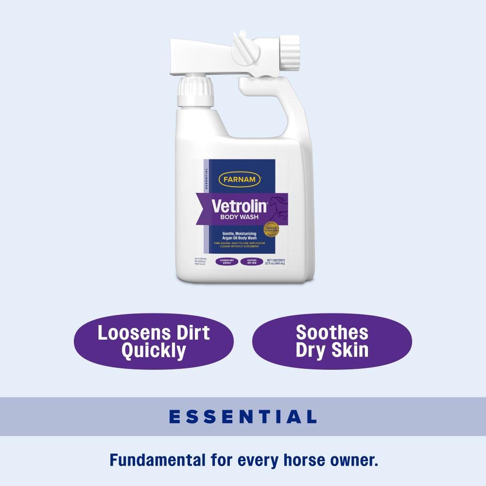 Farnam Vetrolin Body Wash-Pet Shampoo & Conditioner-Canadian Centurion Supply-Evolution Equestrian Co.