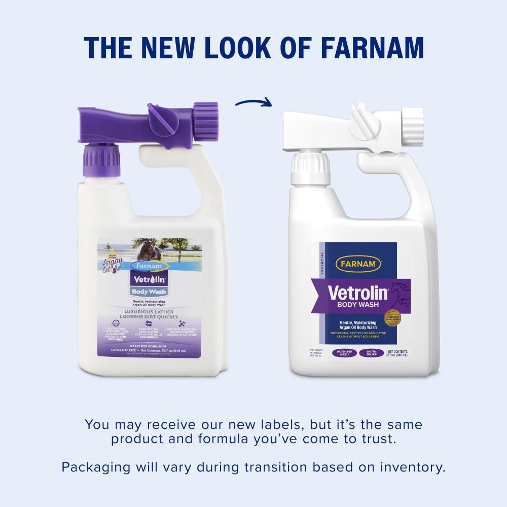 Farnam Vetrolin Body Wash-Pet Shampoo & Conditioner-Canadian Centurion Supply-Evolution Equestrian Co.