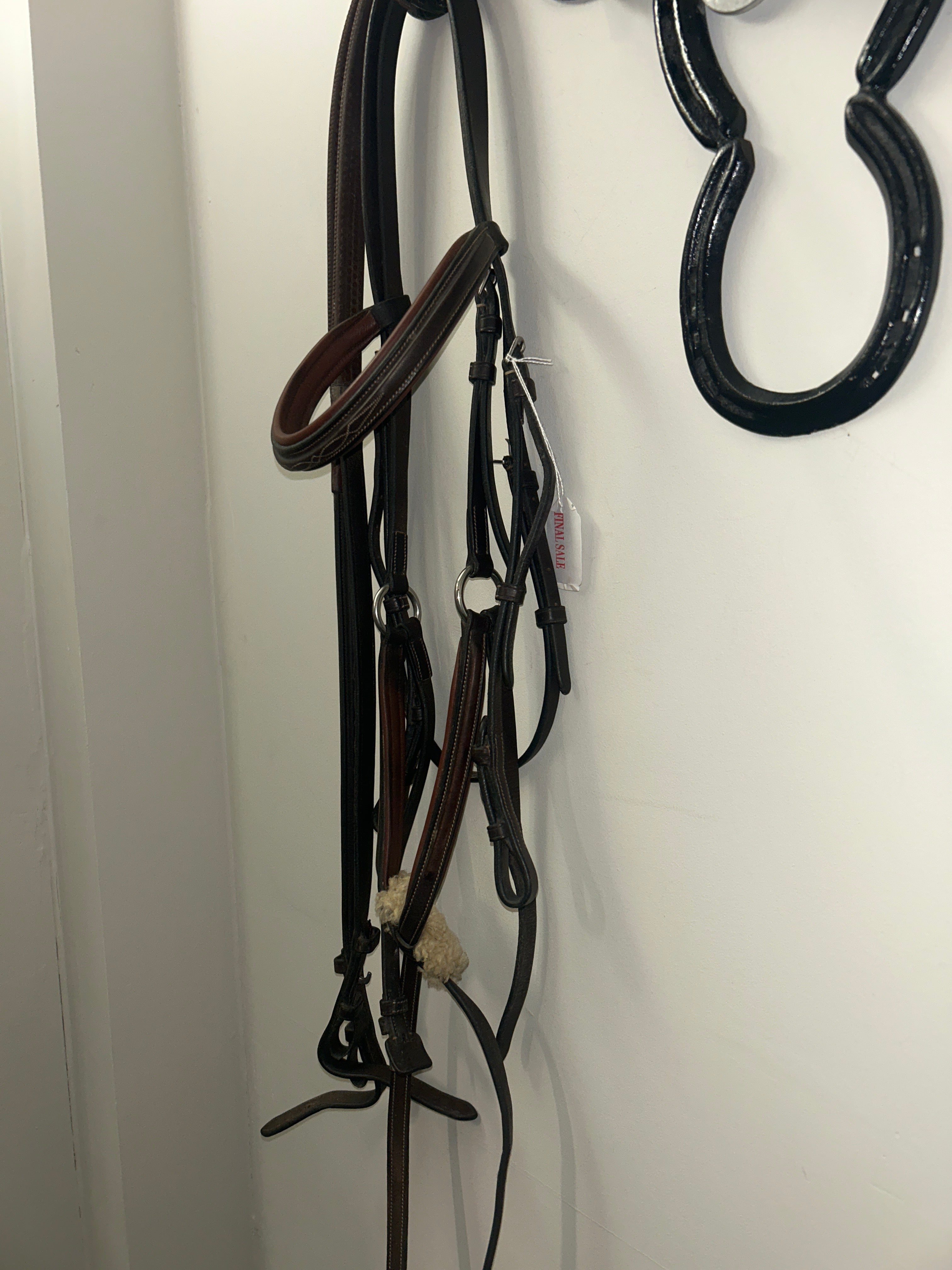 Figure 8 Bridle with Rubber Reins-Bridle-Consignment-Evolution Equestrian Co.