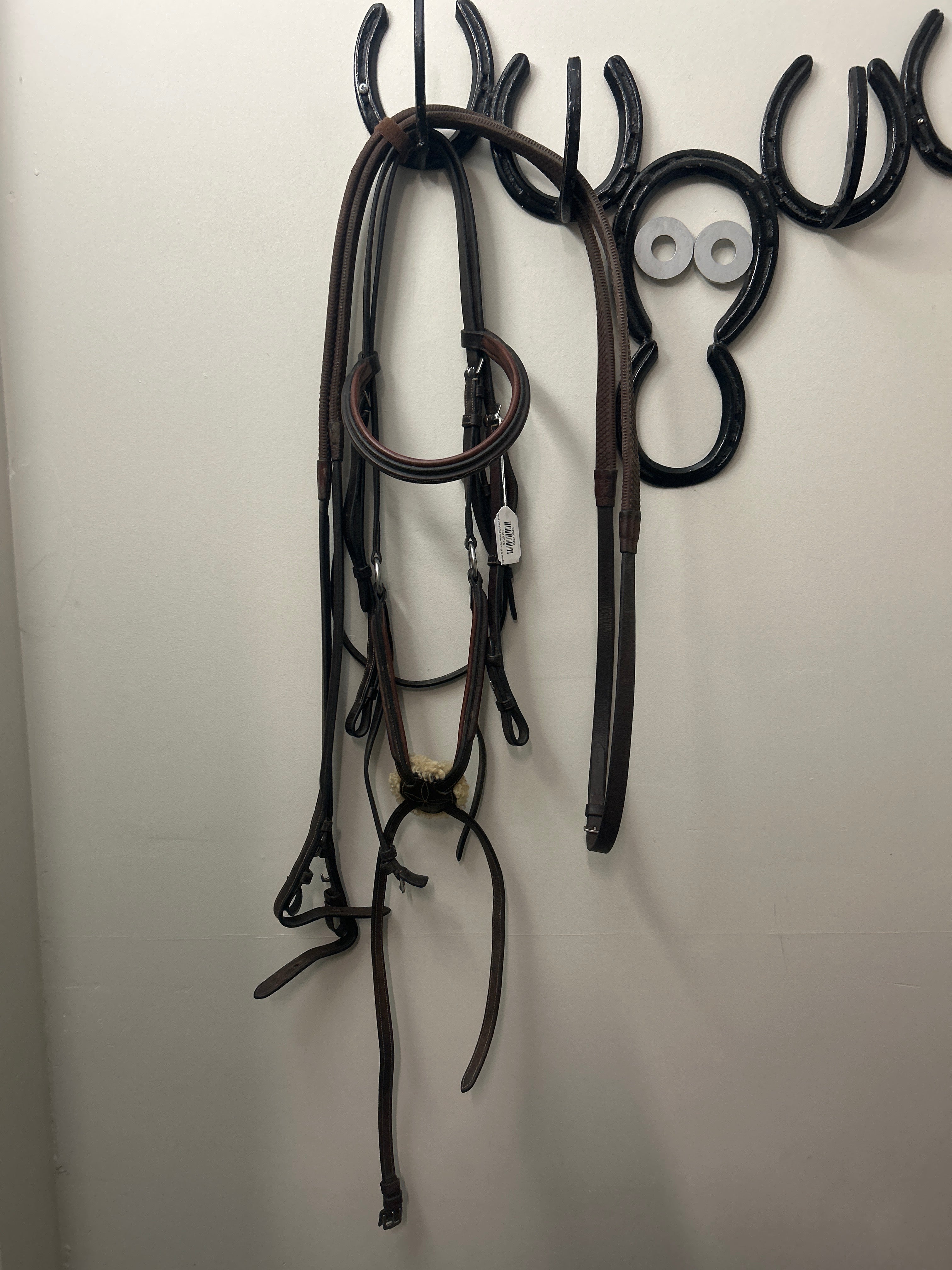 Figure 8 Bridle with Rubber Reins-Bridle-Consignment-Evolution Equestrian Co.