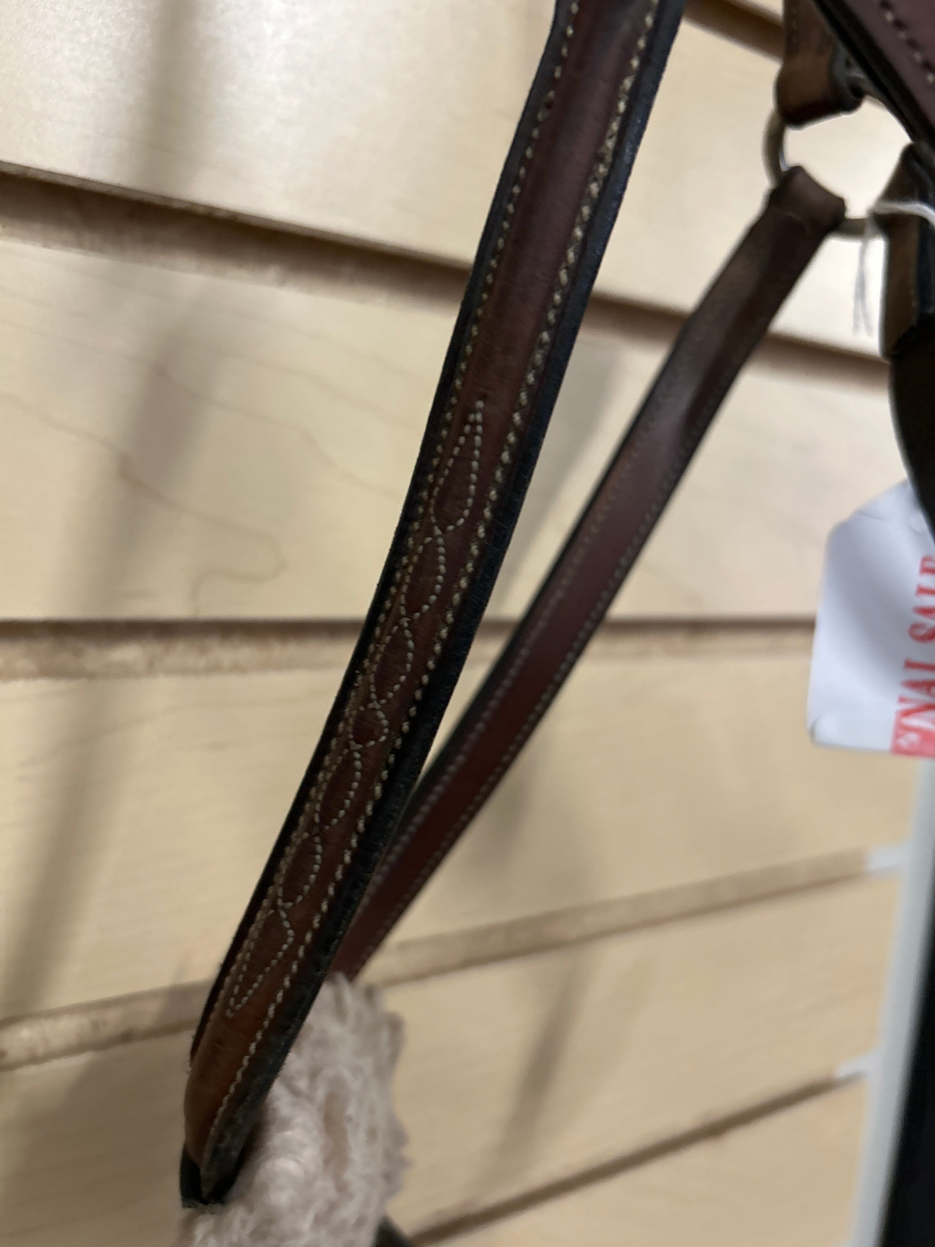 Figure 8 Noseband-Bridle-Consignment-Evolution Equestrian Co.
