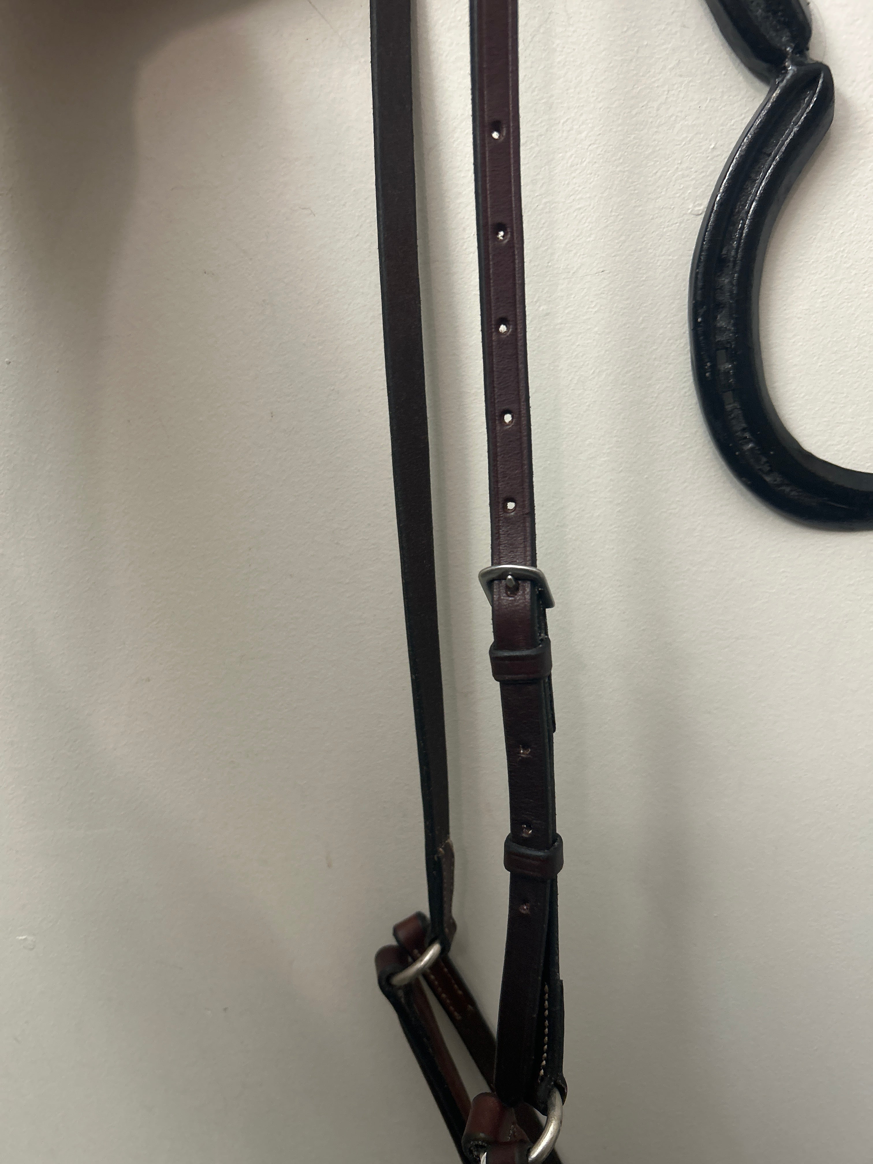Figure 8 Noseband-English Bridle-Consignment-Evolution Equestrian Co.