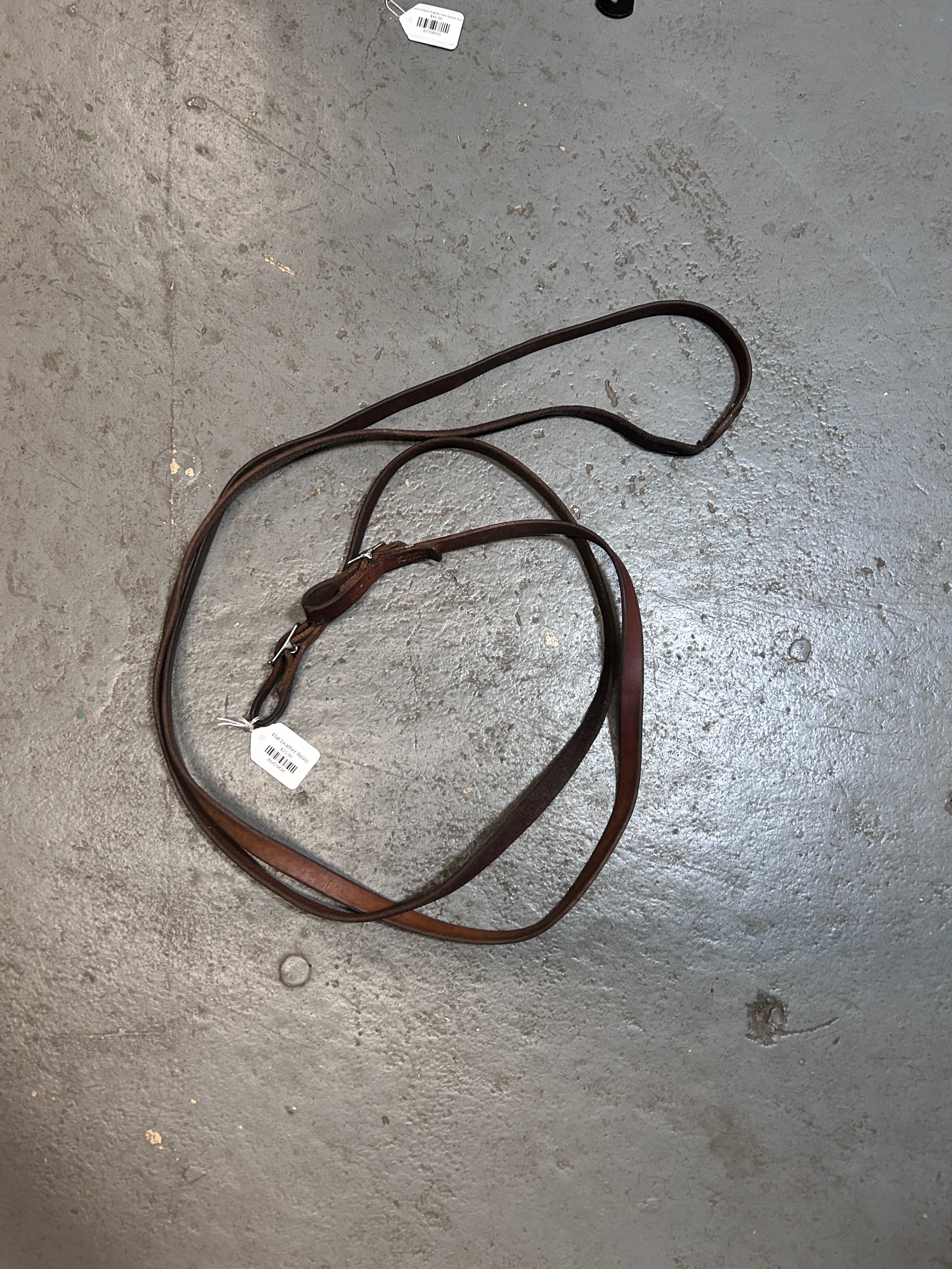 Flat Leather Reins