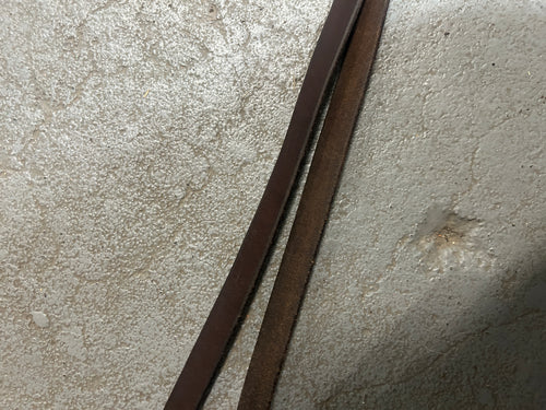 Flat Leather Reins-English Reins-Consignment-Evolution Equestrian Co.