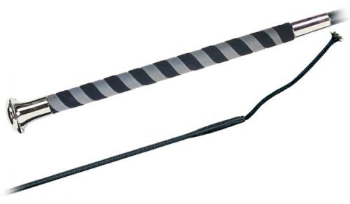 Fleck Dressage Whip with 2-Tone Nubuck Grip-Horse Training-Can Pro Equestrian Supply-Evolution Equestrian Co.