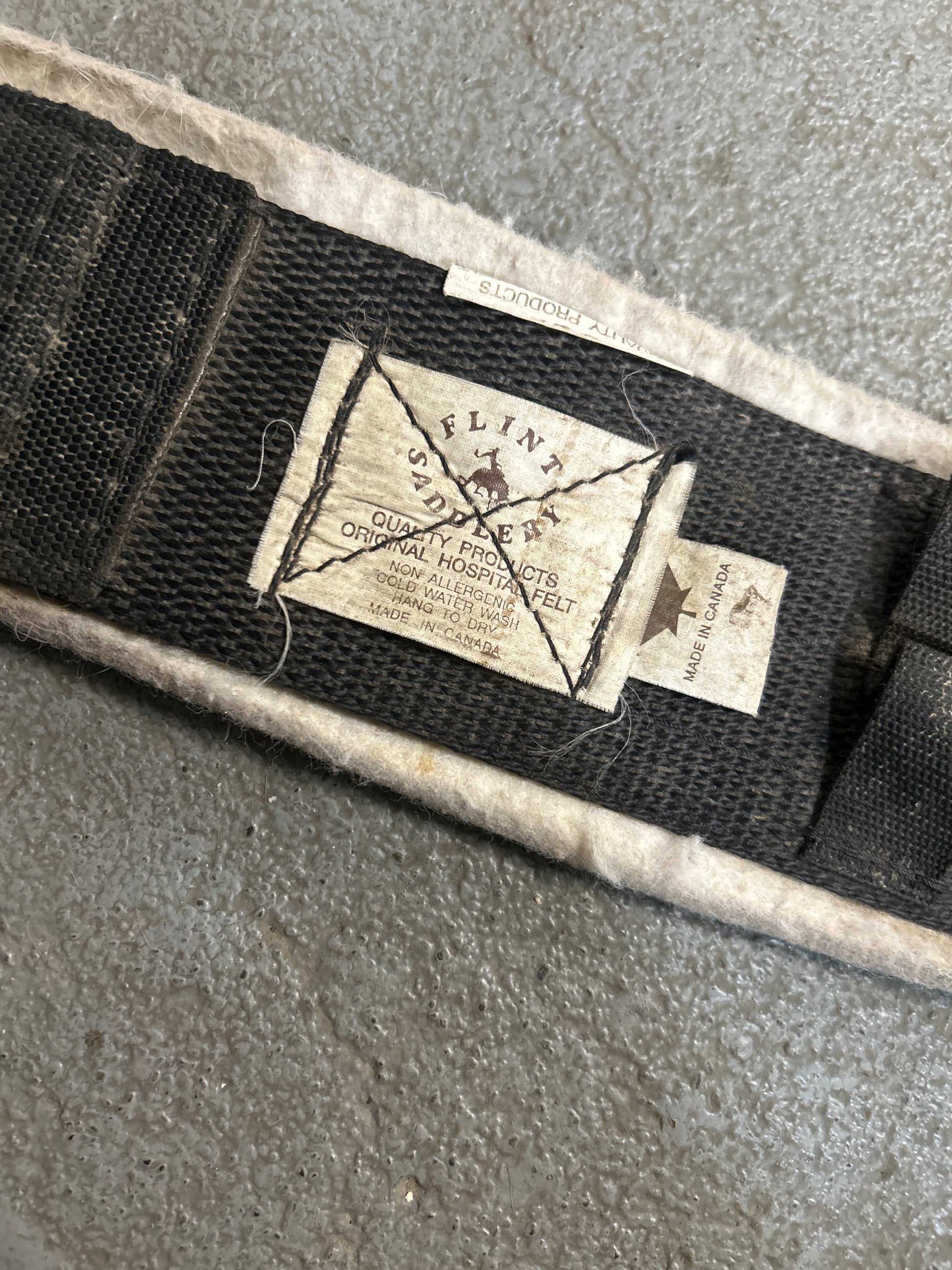 Flint Saddlery Dressage Girth 24"-English Girth-Consignment-Evolution Equestrian Co.