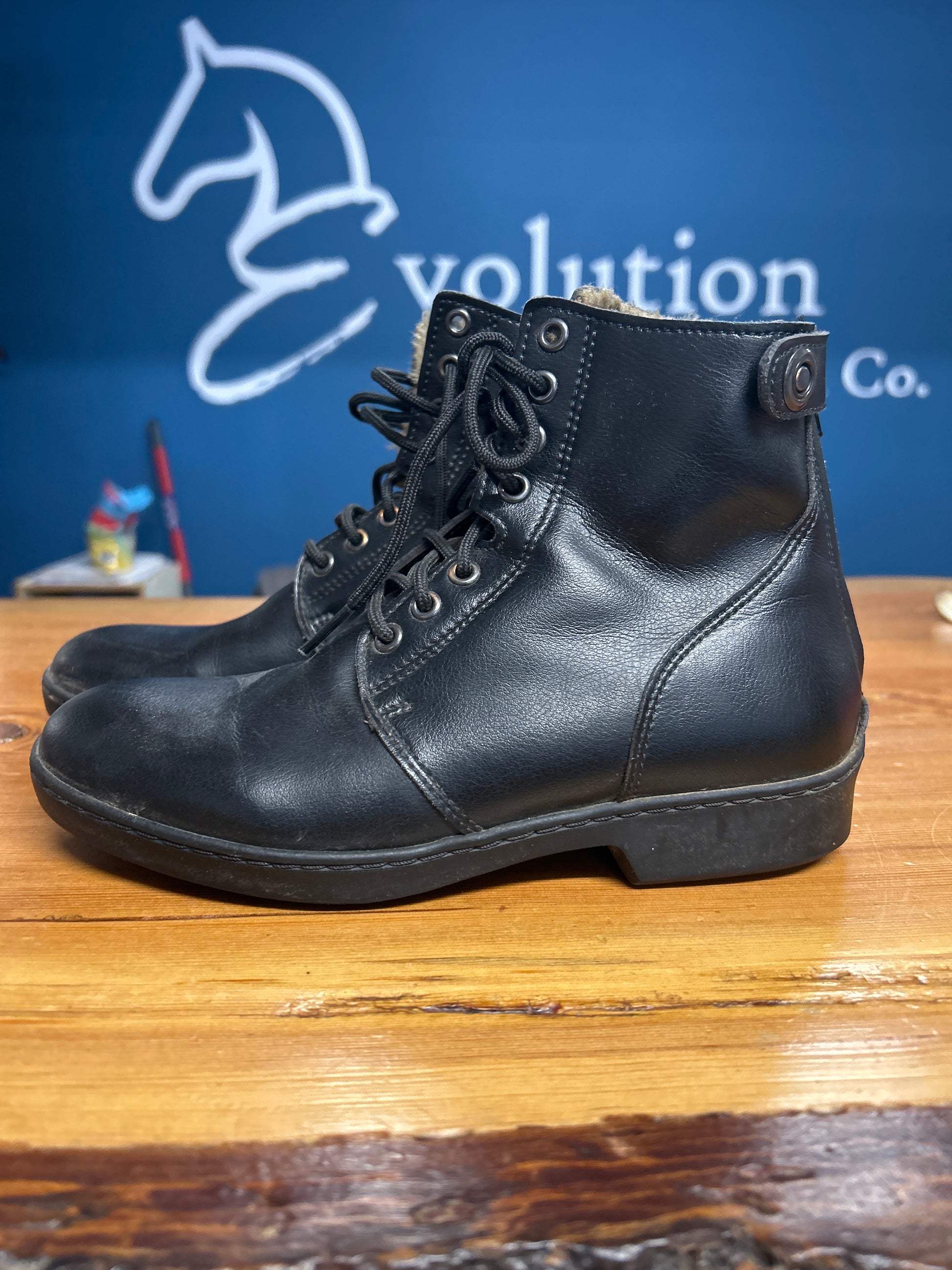 Fouganza Winter Paddock Boots 36-Paddock Boots-Consignment-Evolution Equestrian Co.