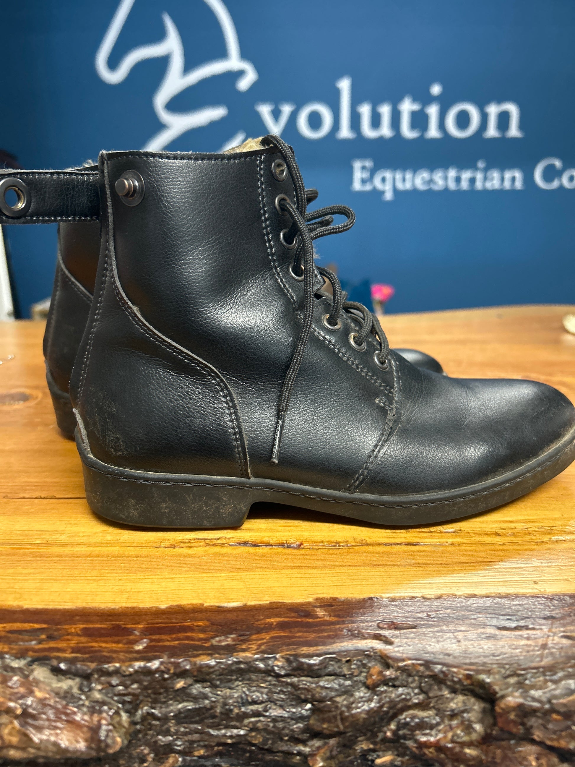 Fouganza Winter Paddock Boots 36-Paddock Boots-Consignment-Evolution Equestrian Co.