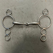 Four Ring Elevator Bit 5.5"-Horse Bits-Consignment-Evolution Equestrian Co.