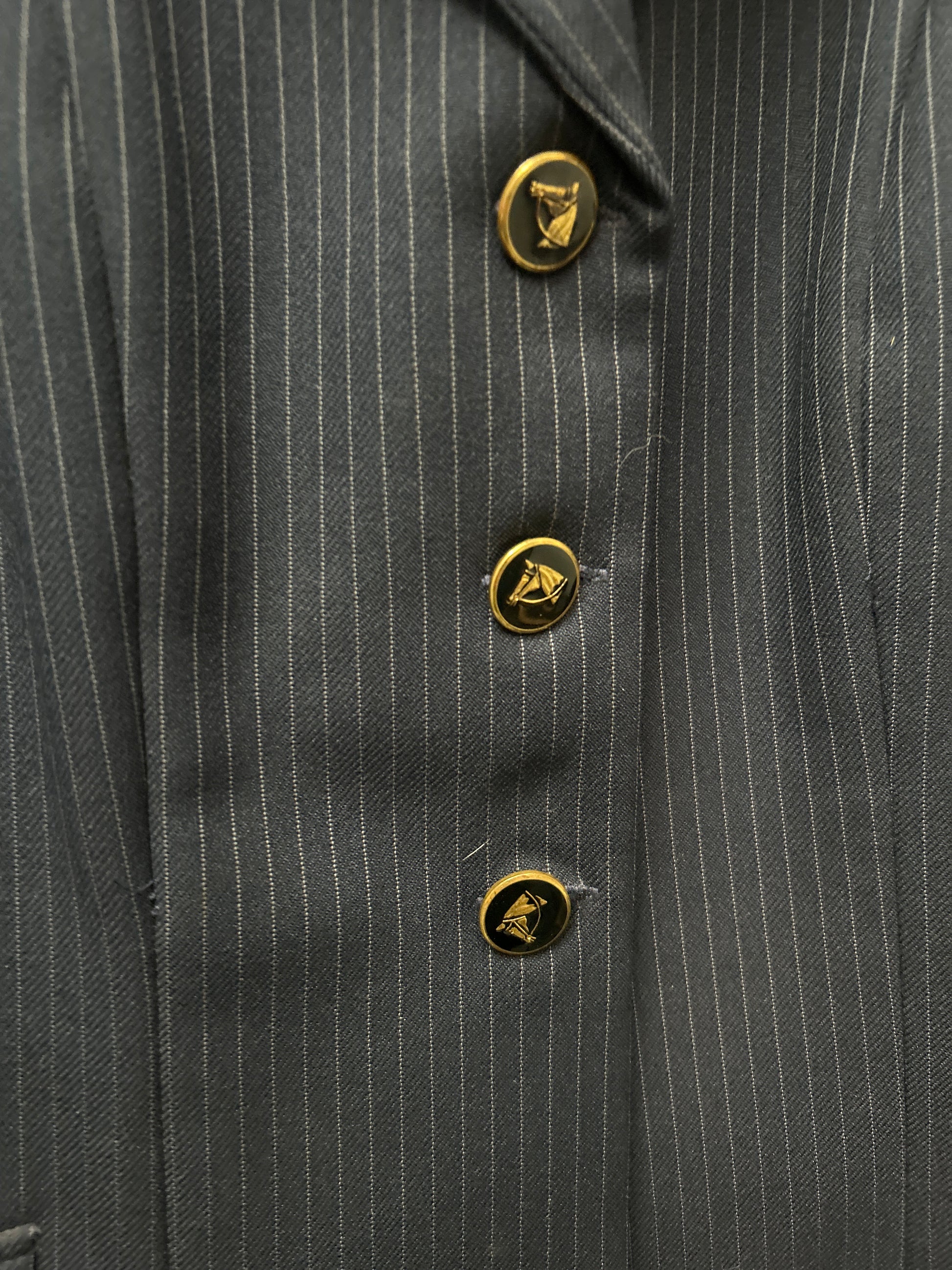 Foxwood Navy Show Jacket 14-Show Jacket-Consignment-Evolution Equestrian Co.