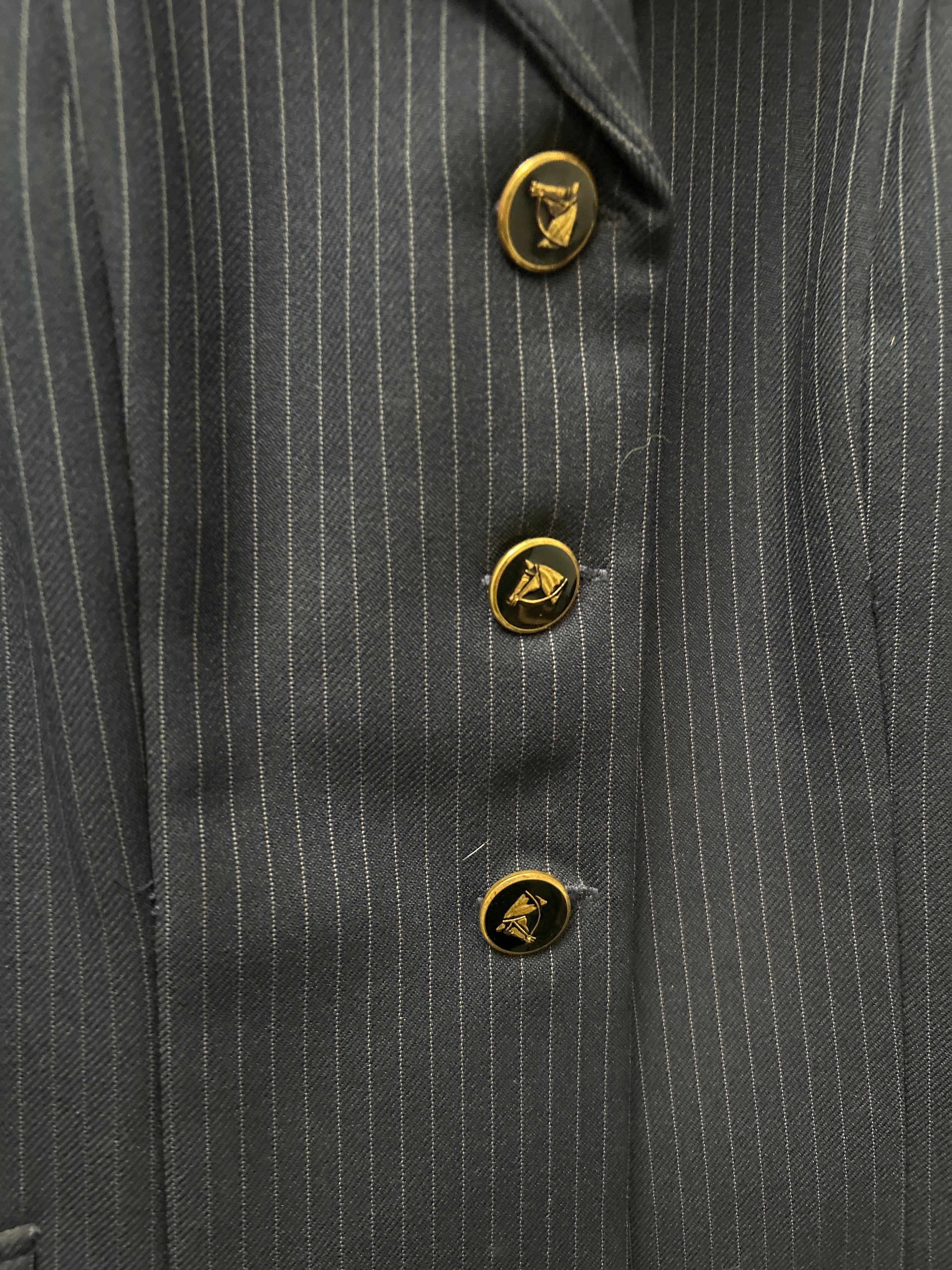 Foxwood Navy Show Jacket 14-Show Jacket-Consignment-Evolution Equestrian Co.