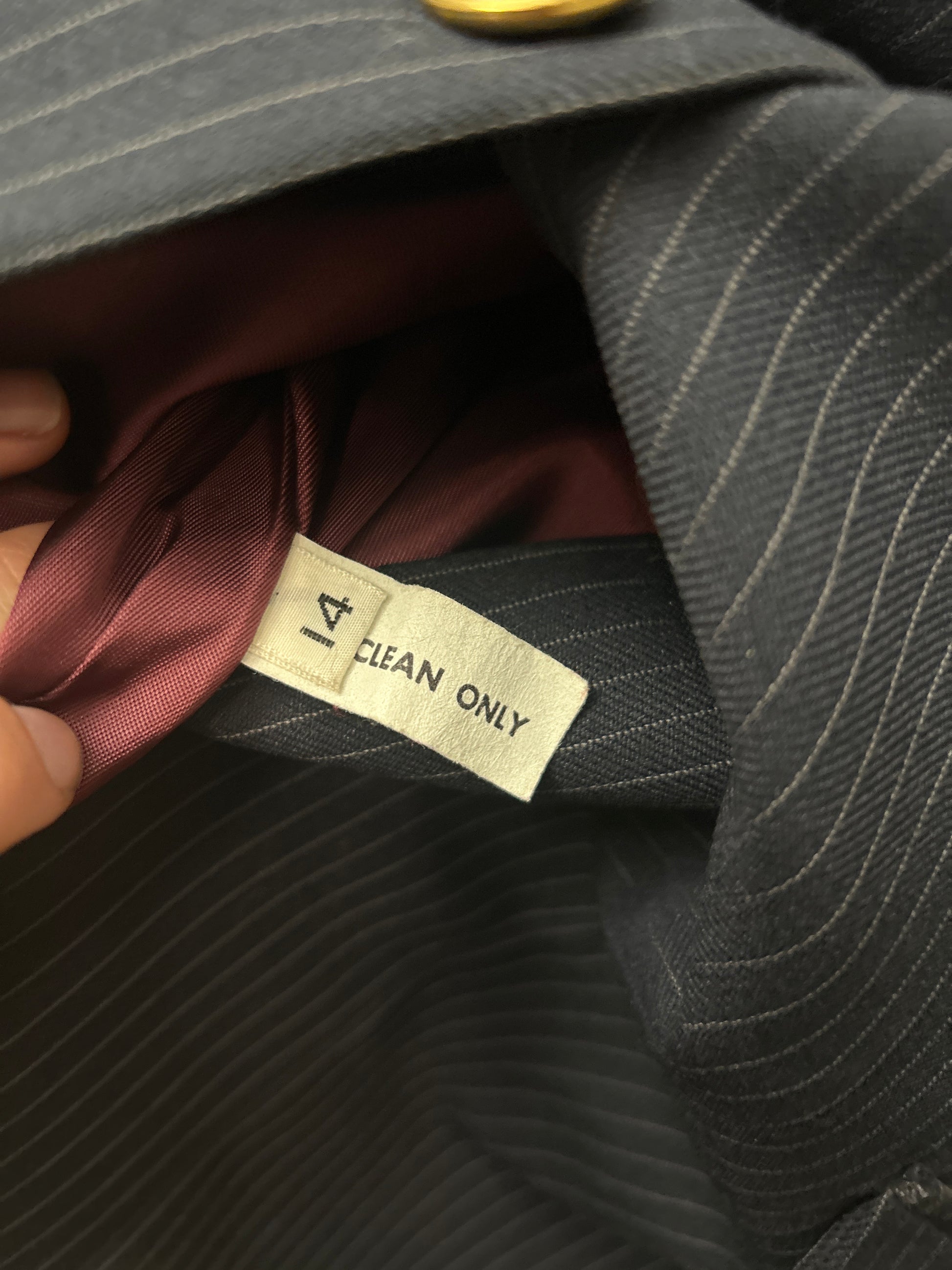 Foxwood Navy Show Jacket 14-Show Jacket-Consignment-Evolution Equestrian Co.